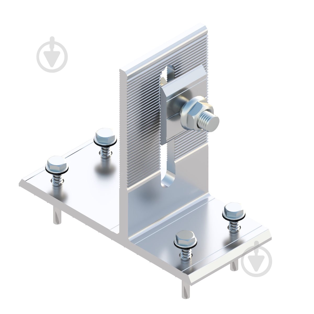 Кронштейн Т-подібний до бітумної черепиці в зборі (2 шт) Kripter - фото 1