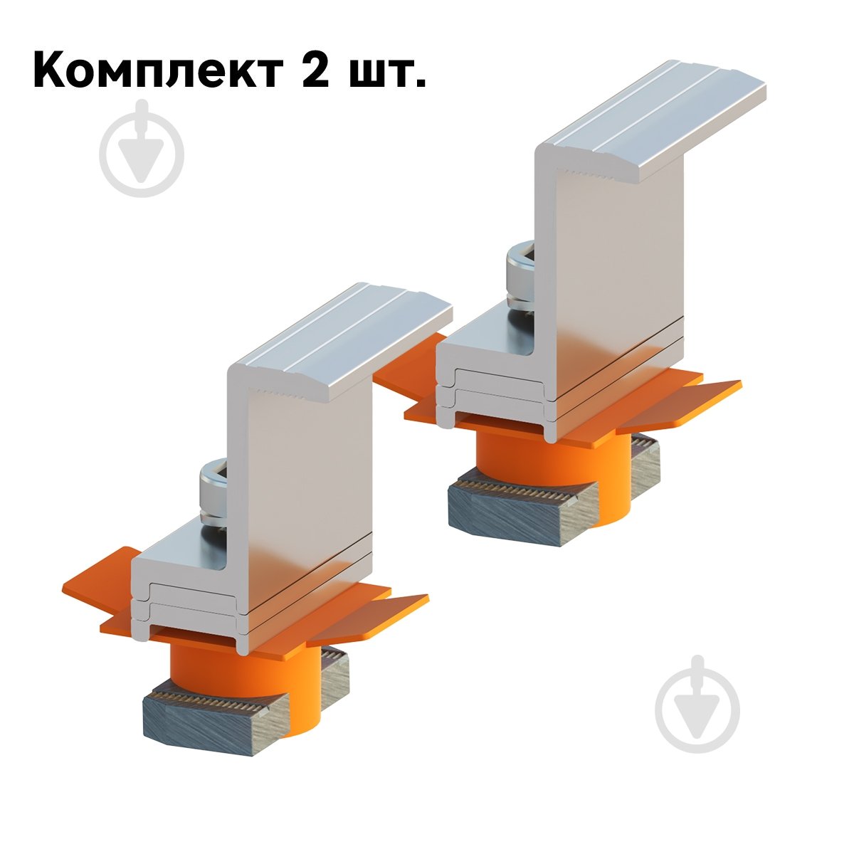 Притиск крайній Z-подібний 2 шт. Kripter - фото 3 Притиск крайній Z-подібний 2 шт. Kripter - фото 3
