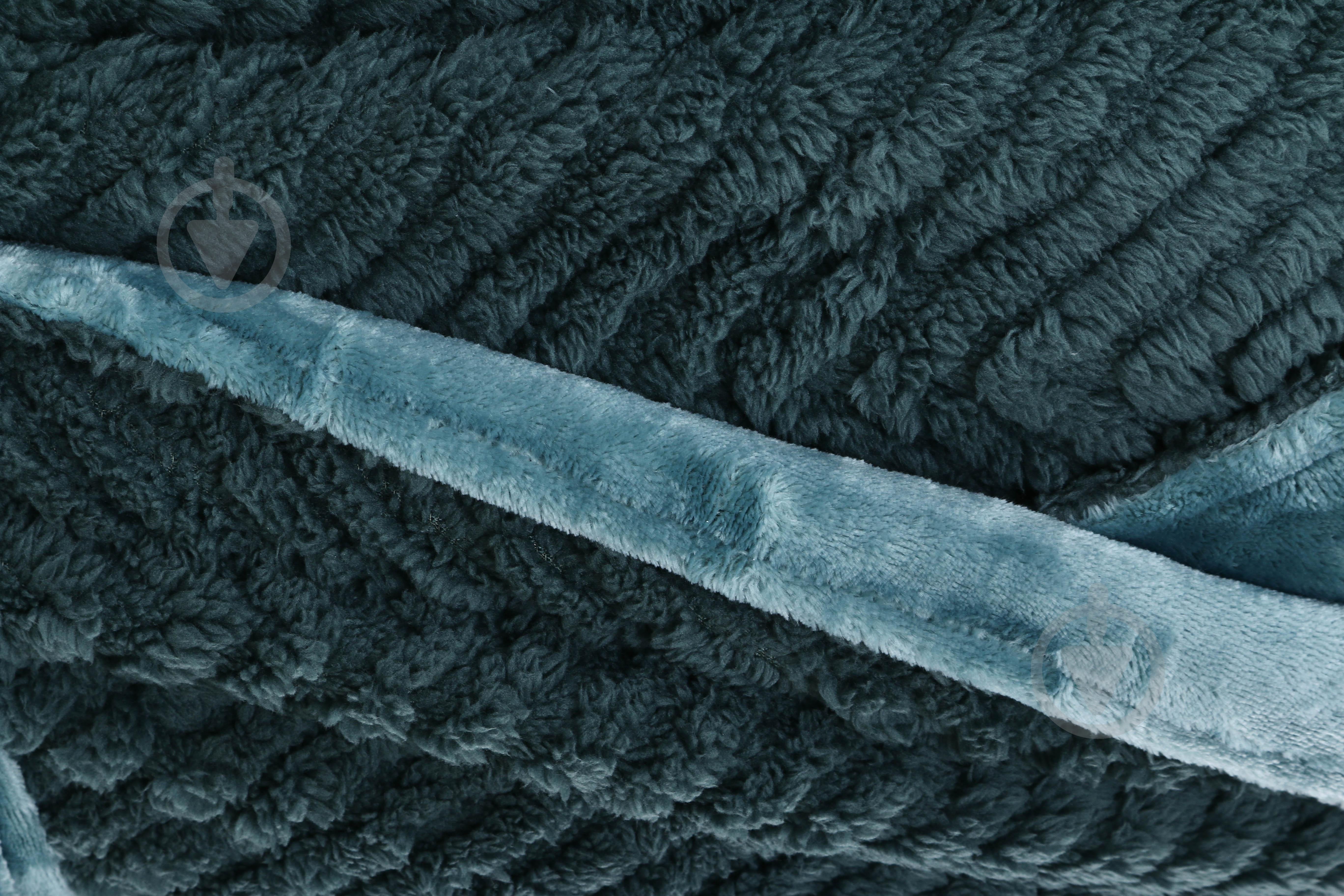 Халат мужской La Nuit с капюшоном Basel р. M зеленый - фото 5