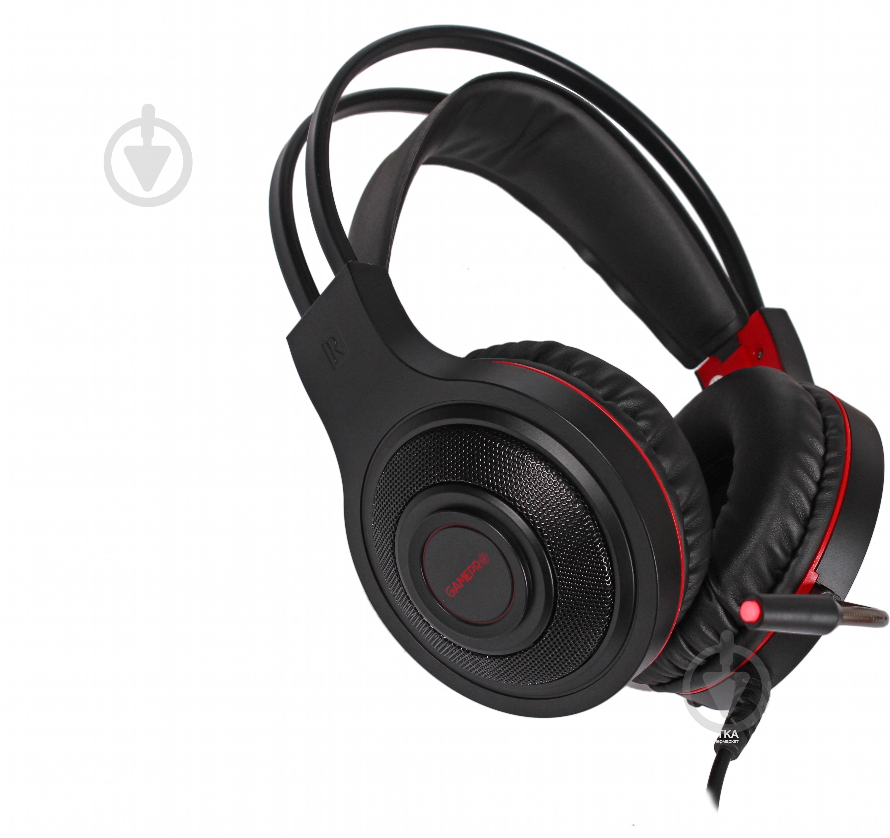 Гарнитура GamePro Racer black/red (HS610) - фото 2 Гарнитура GamePro Racer black/red (HS610) - фото 2