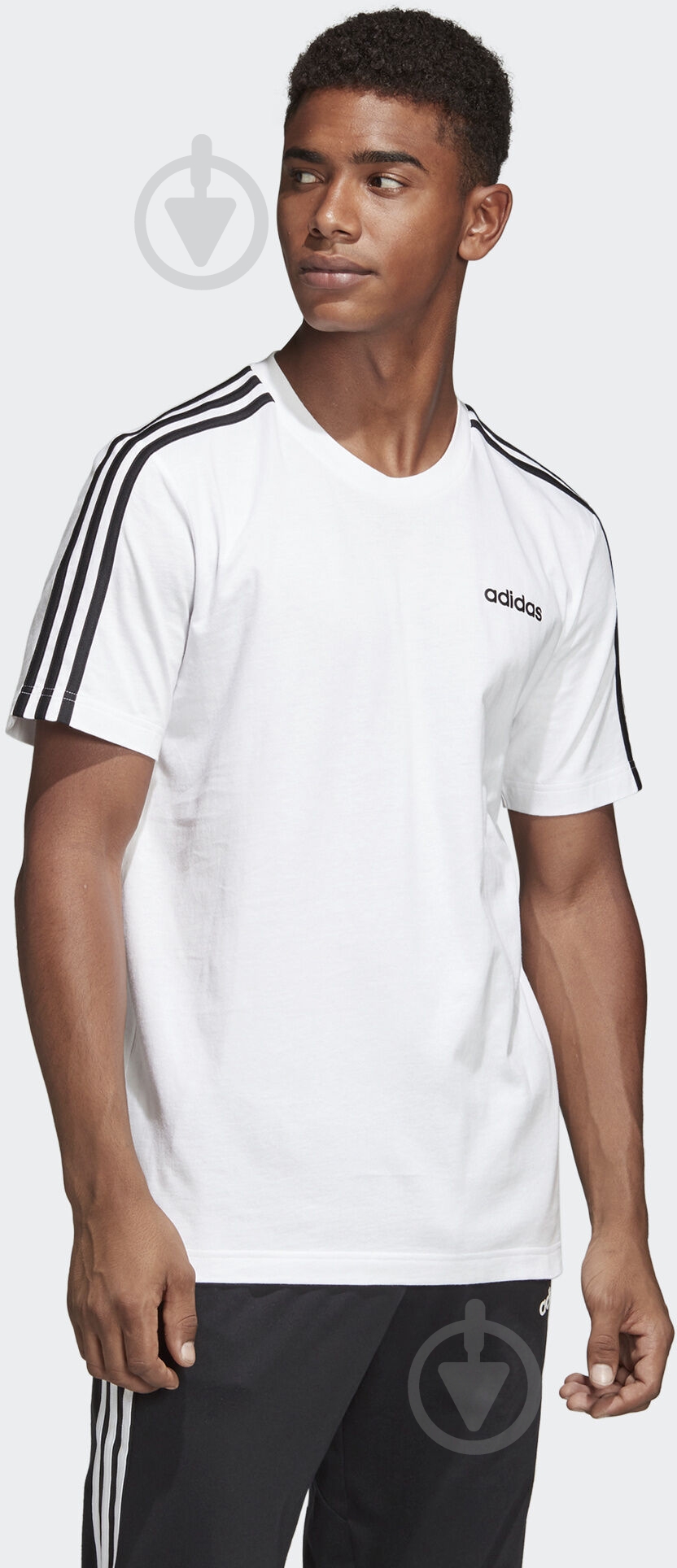 Футболка Adidas E 3S TEE DU0441 р.XL белый - фото 6 Футболка Adidas E 3S TEE DU0441 р.XL белый - фото 6