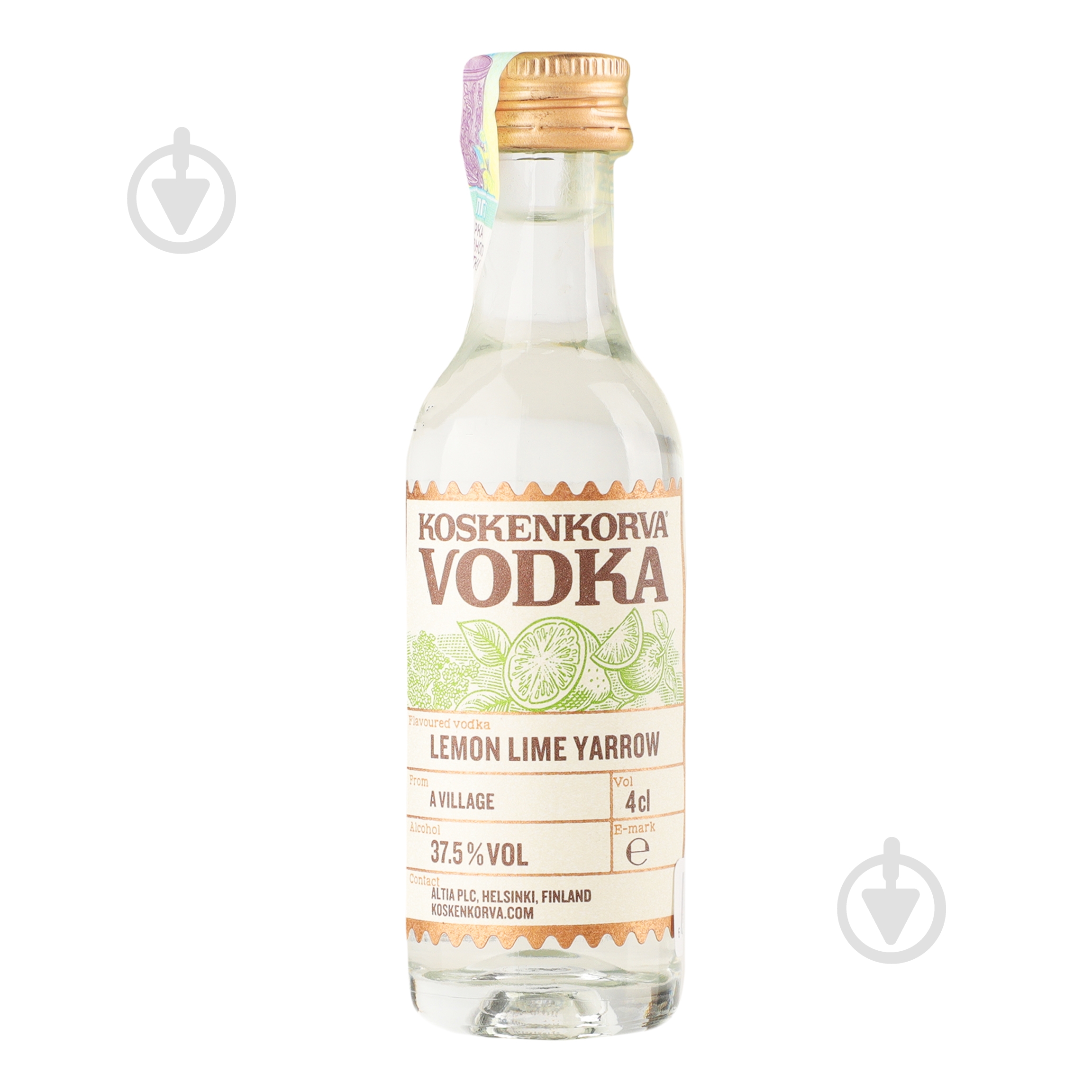 Водка Koskenkorva Lemon Lime Yarrow 0,04 л - фото 1 Водка Koskenkorva Lemon Lime Yarrow 0,04 л - фото 1