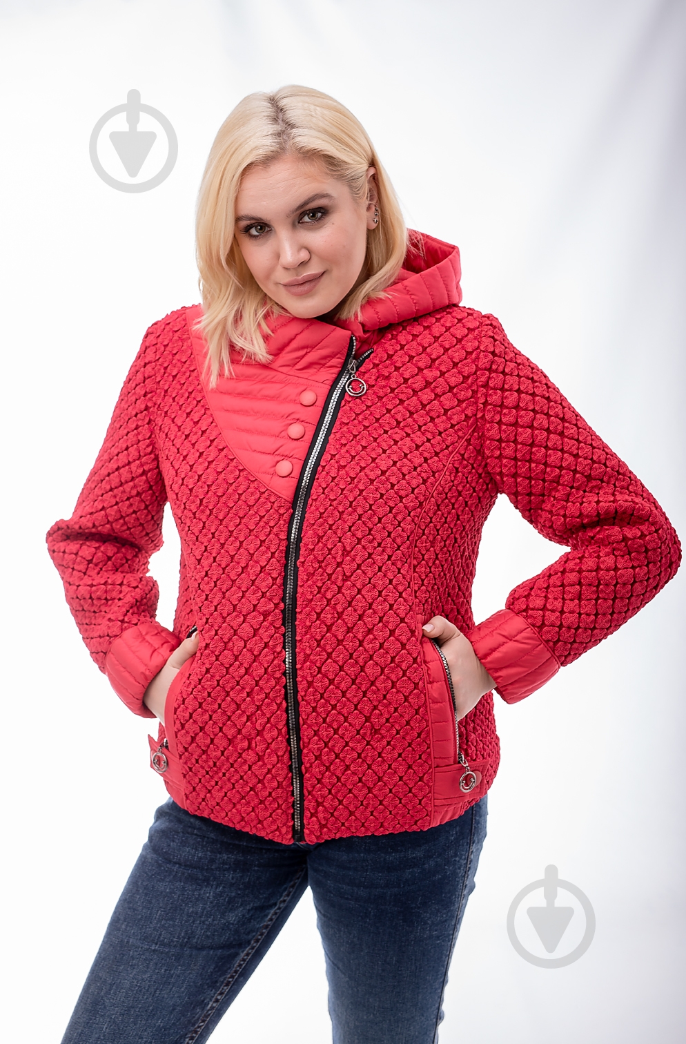 Куртка женская зимняя Adonis РИММА V20-418/48 р.58 красная - фото 3 Куртка женская зимняя Adonis РИММА V20-418/48 р.58 красная - фото 3