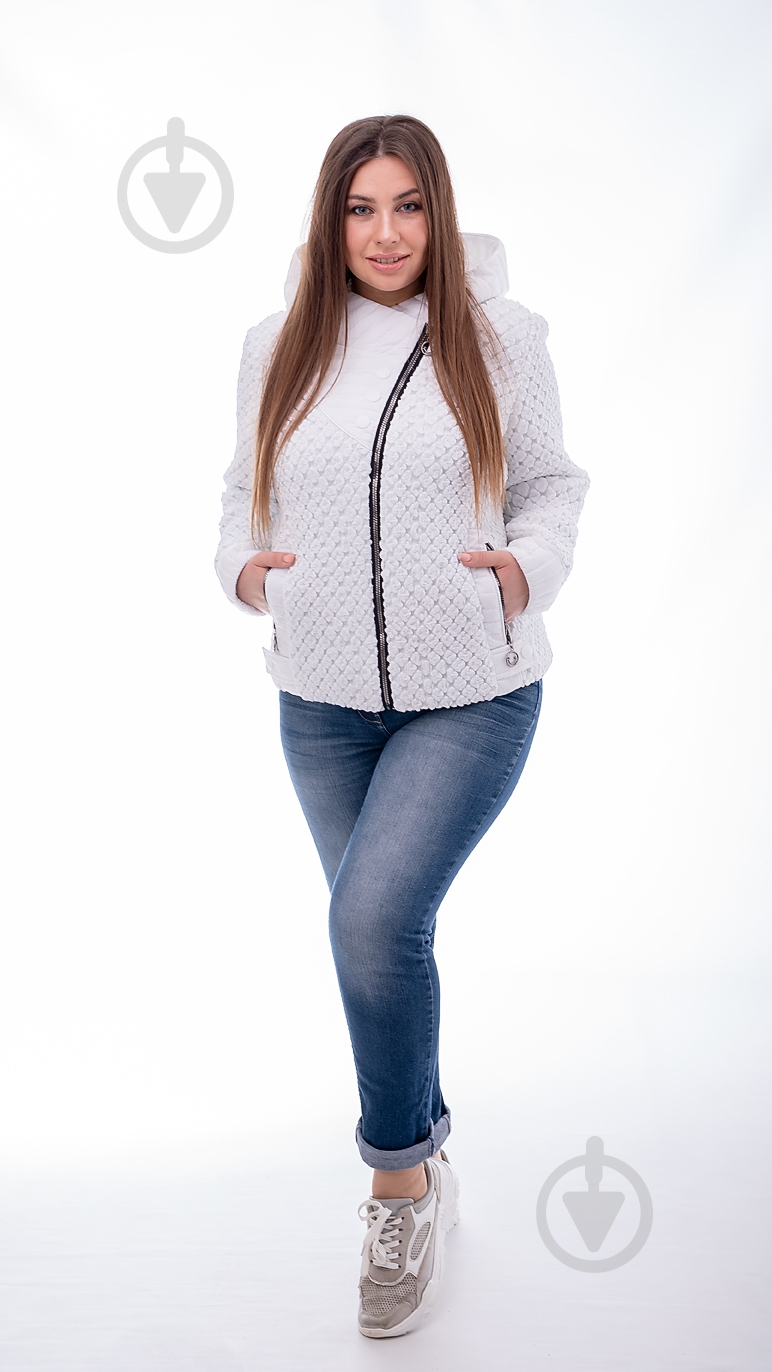 Куртка женская зимняя Adonis РИММА V20-418/White р.XL белая - фото 2