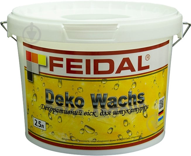 Декоративный воск Feidal Deko Wachs 2.5 л бесцветный - фото 1