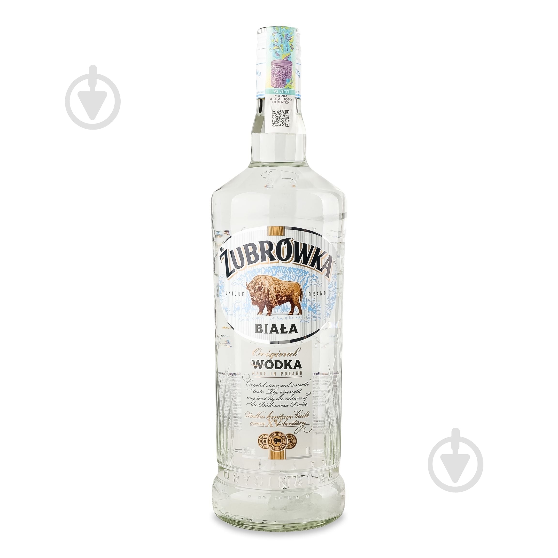 Водка Zubrowka Biala 40% - фото 1 Водка Zubrowka Biala 40% - фото 1