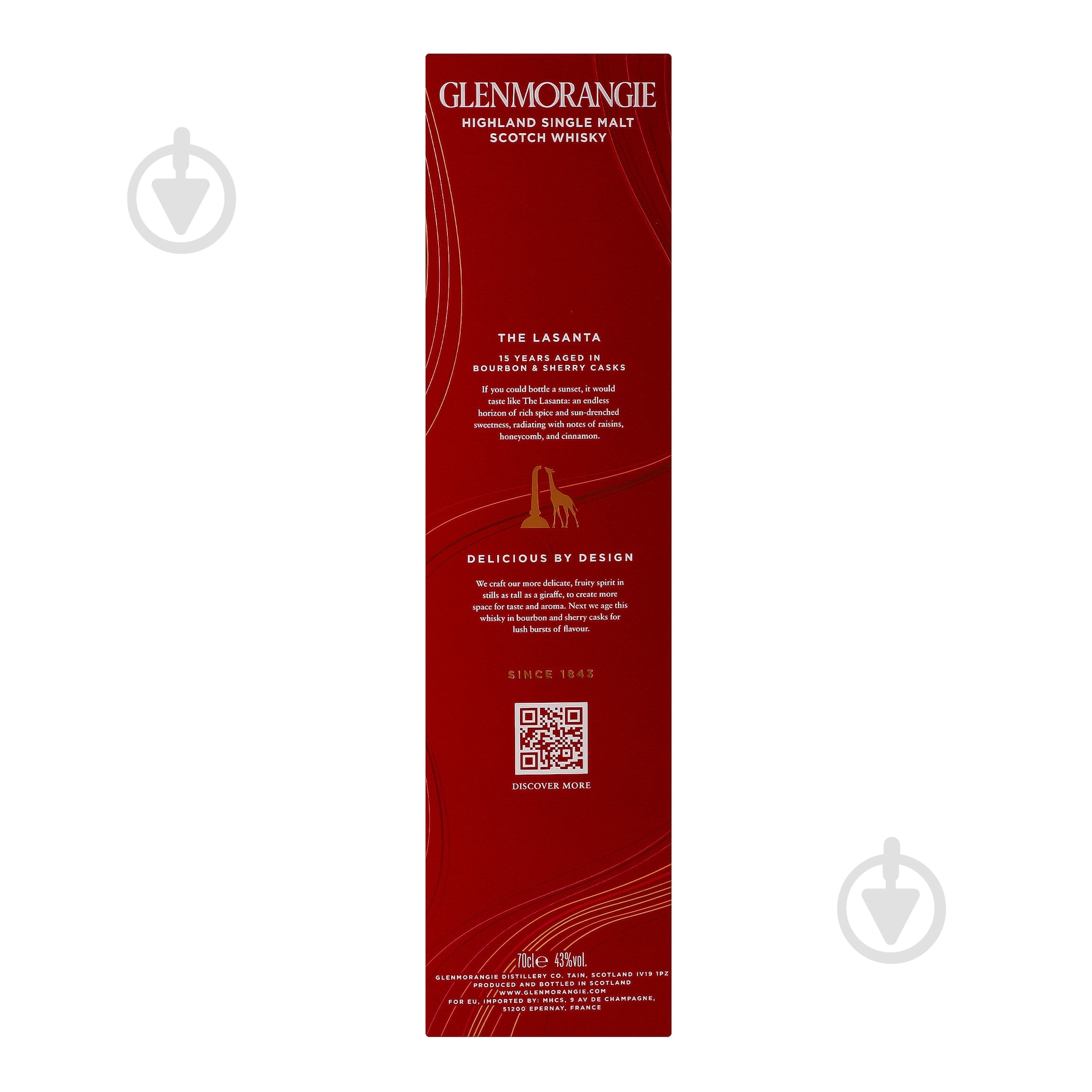 Виски Glenmorangie Lasanta 0,7 л - фото 4
