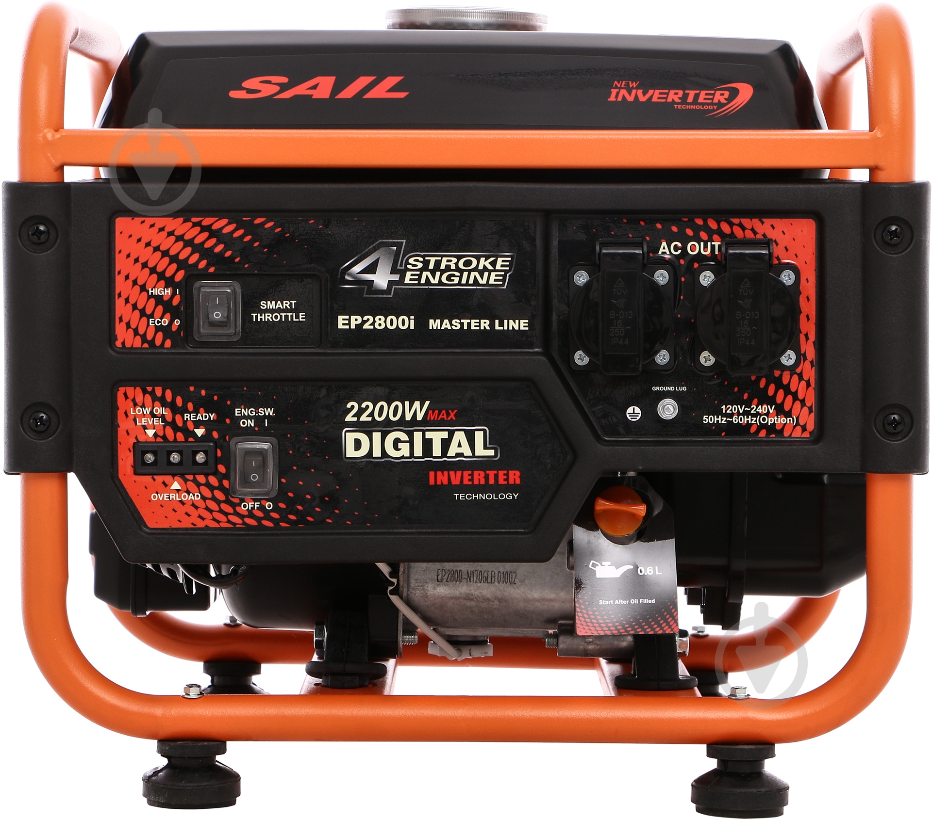 Генератор бензиновый NIK EP2800i 2 кВт / 2,2 кВт 220 В - фото 2