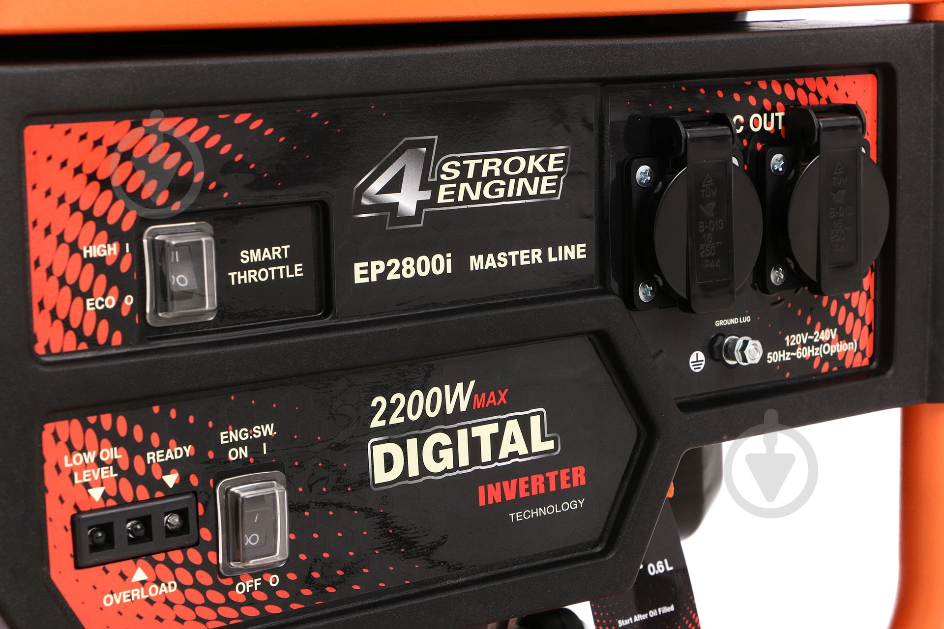 Генератор бензиновый NIK EP2800i 2 кВт / 2,2 кВт 220 В - фото 4