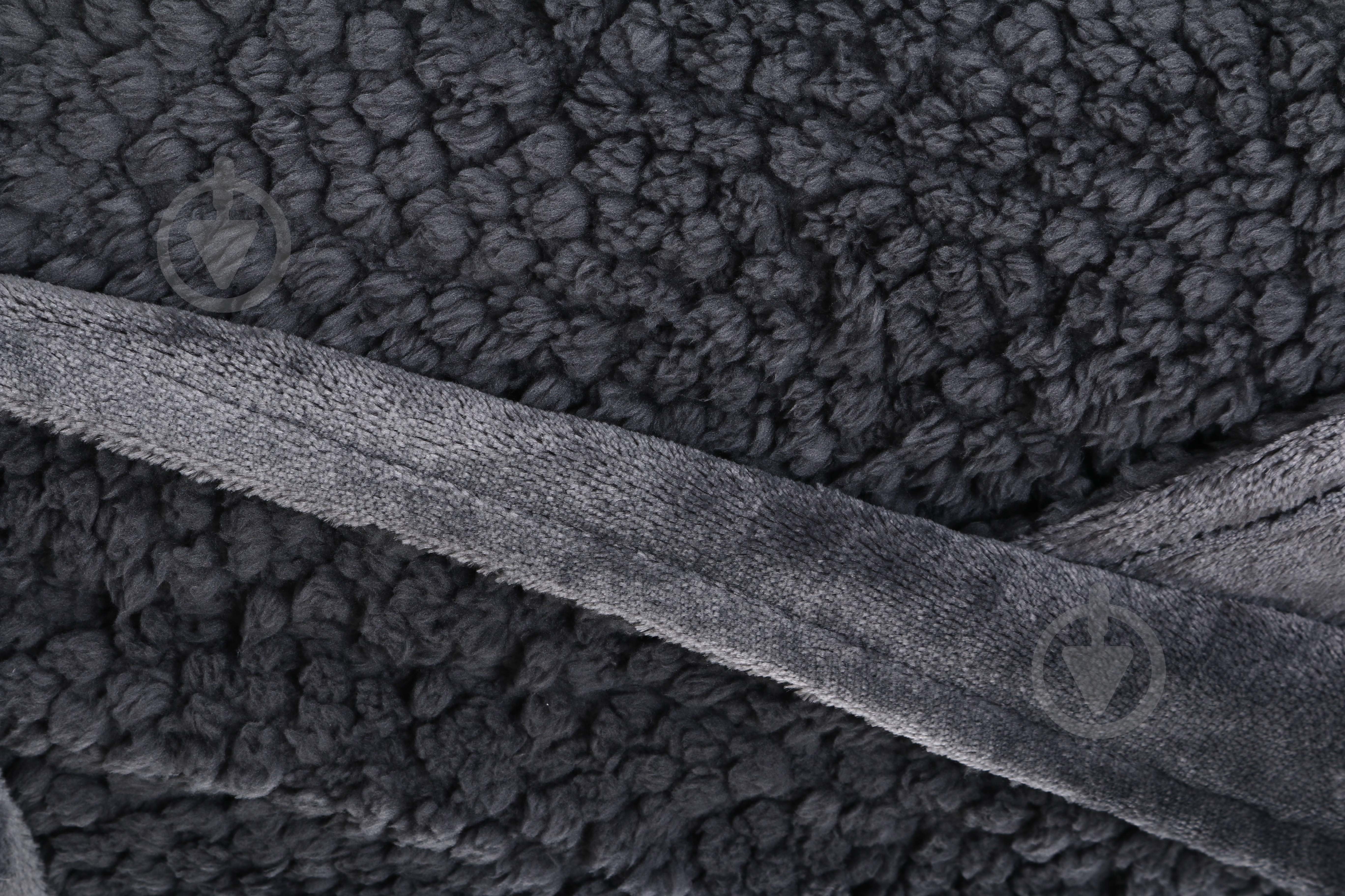 Набор La Nuit халат мужской с капюшоном и носками Bern р. XL серый - фото 6 Набор La Nuit халат мужской с капюшоном и носками Bern р. XL серый - фото 6