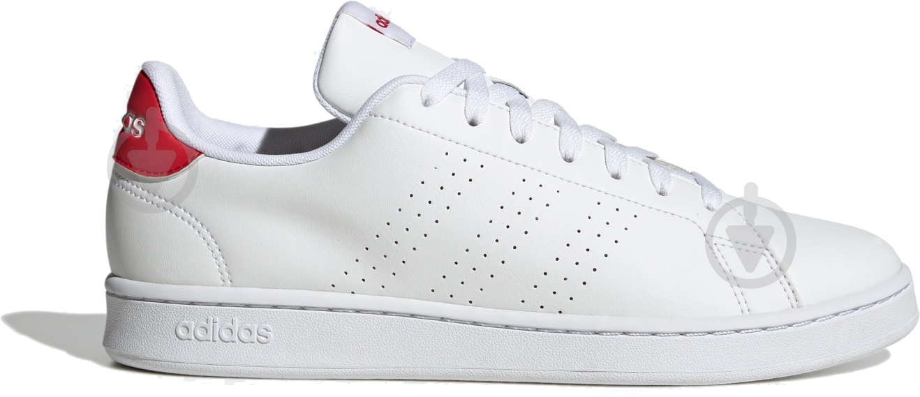 Кроссовки мужские демисезонные Adidas ADVANTAGE HR0235 р.44 белые - фото 1