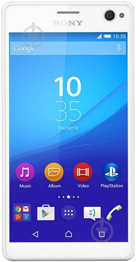 Смартфон Sony Xperia C4 E5333 Dual Sim 2/16GB white - фото 1