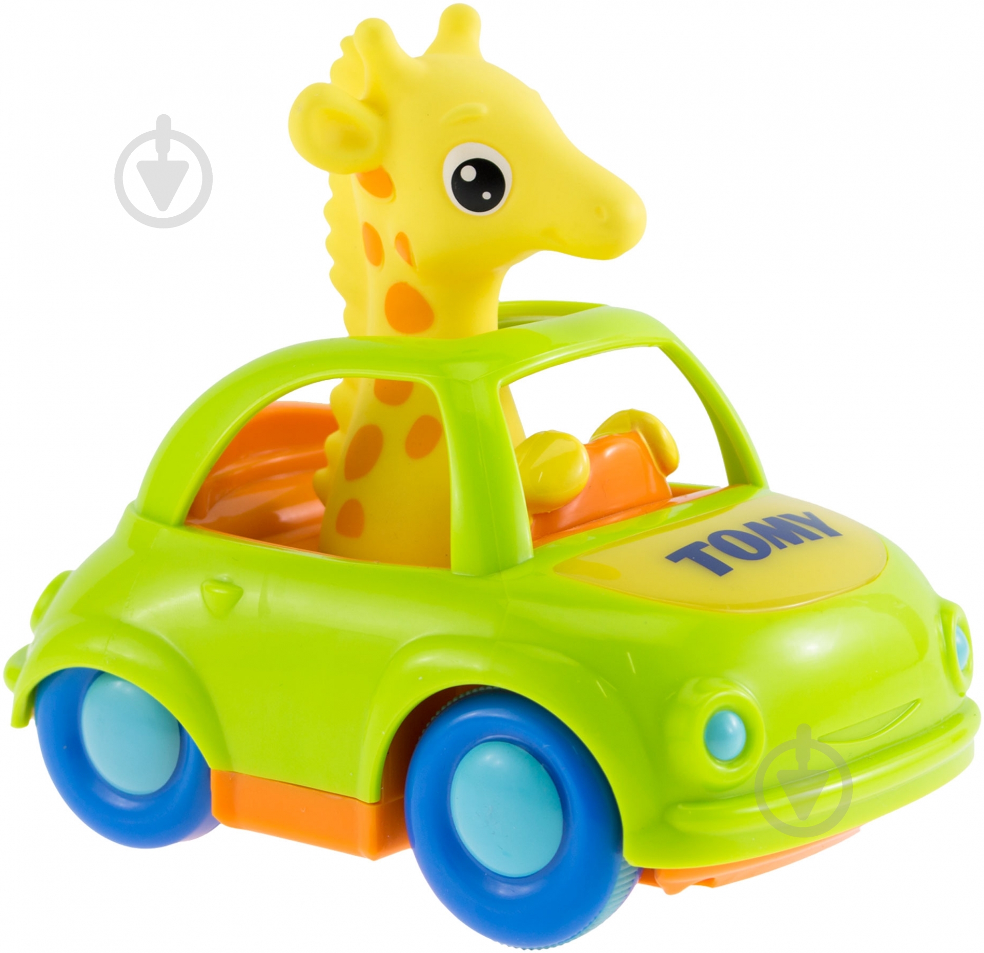 Игрушка музыкальная Tomy Жираф в кабриолете T72201 - фото 1 Игрушка музыкальная Tomy Жираф в кабриолете T72201 - фото 1
