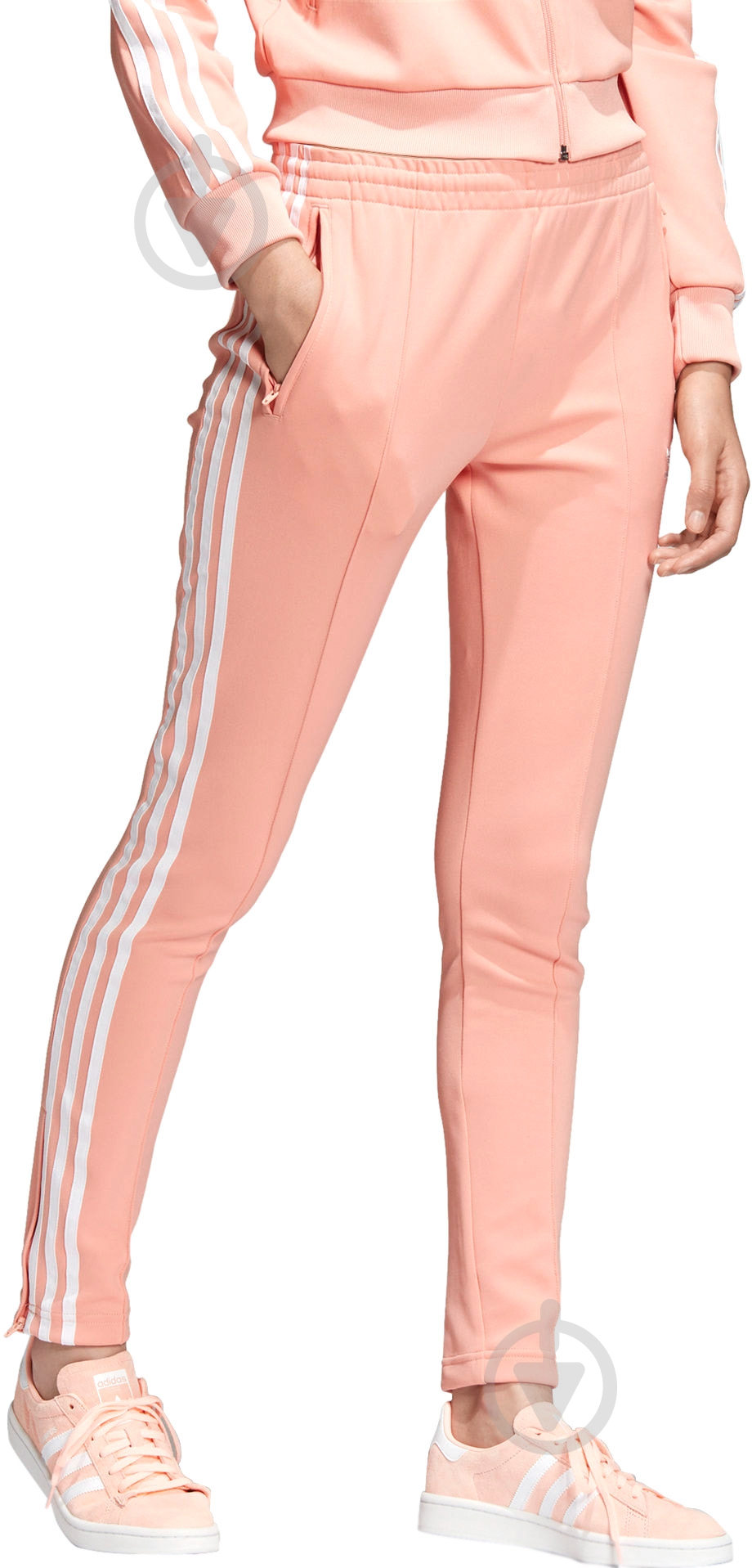 Брюки Adidas SST TP DV2593 р. 34 розовый - фото 3
