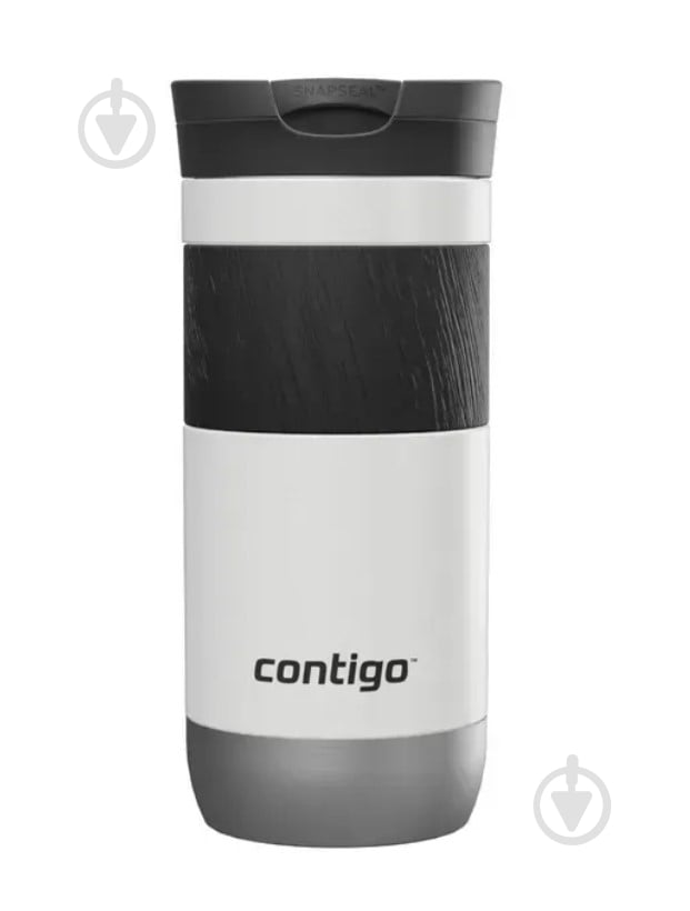 Термокухоль Contigo Byron 16 2.0 470 мл білий (2213010) - фото 1 Термокухоль Contigo Byron 16 2.0 470 мл білий (2213010) - фото 1