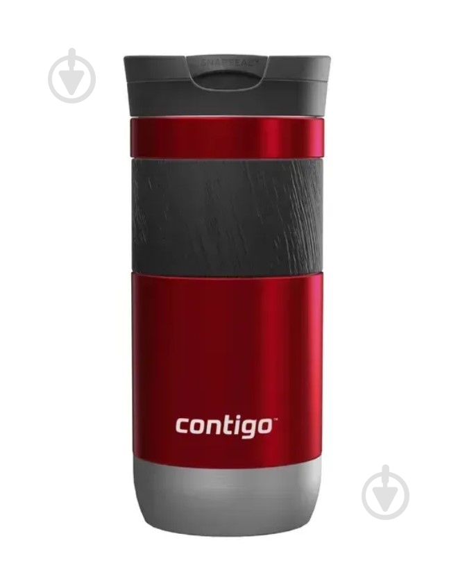 Термокухоль Contigo Byron 16 2.0 470 мл червоний (2213021) - фото 1