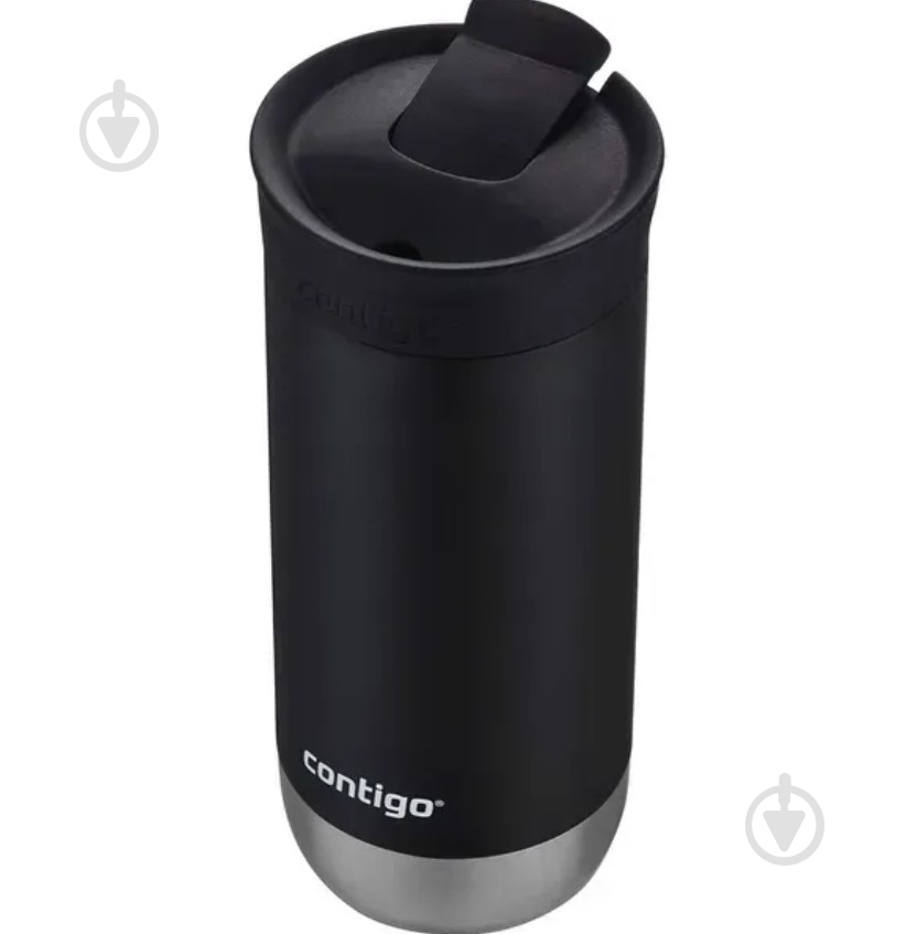 Термокухоль Contigo Huron 2.0 470 мл чорний (2205184) - фото 3