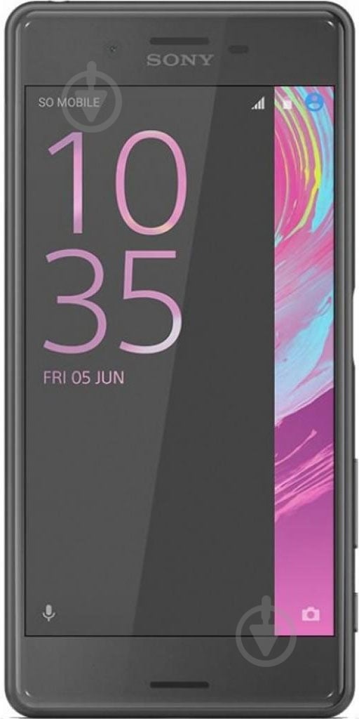 Смартфон Sony Xperia X F5122 Dual Sim 3/64GB graphite black - фото 1