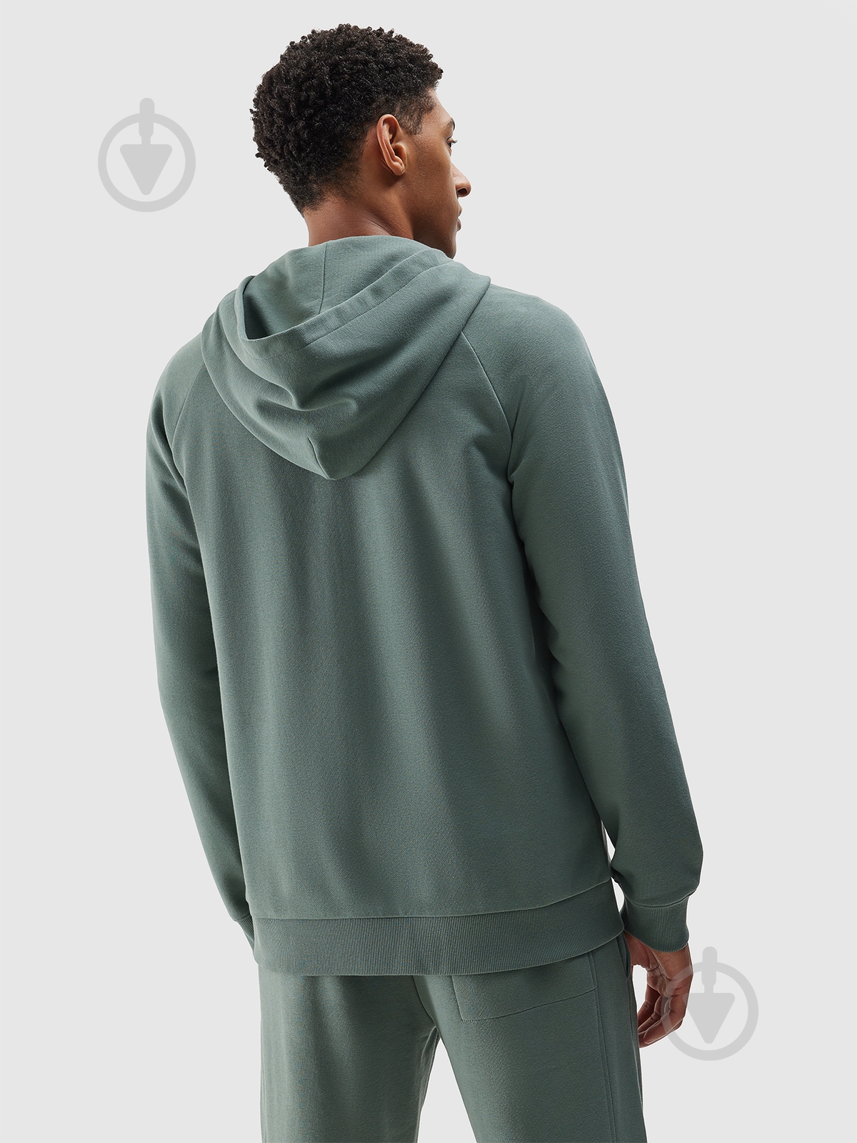 Джемпер 4F SWEATSHIRT M1011 4FWSS24TSWSM1011-43S р.M зеленый - фото 4 Джемпер 4F SWEATSHIRT M1011 4FWSS24TSWSM1011-43S р.M зеленый - фото 4