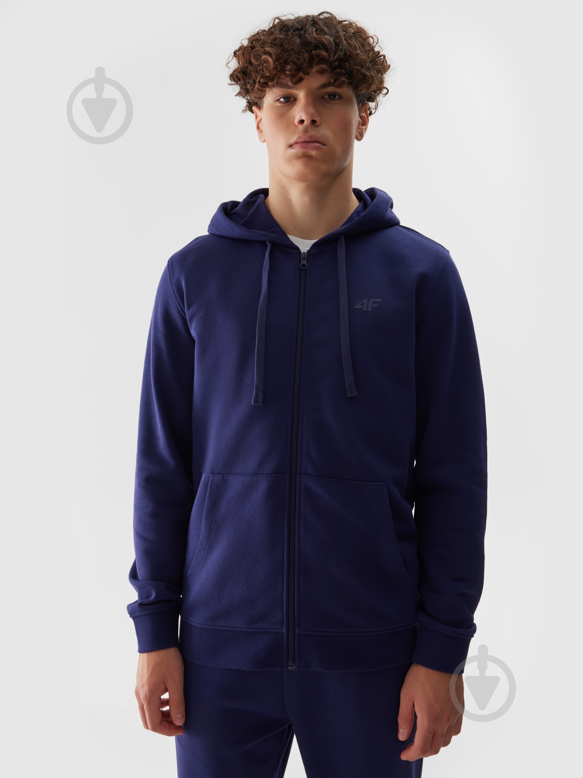 Джемпер 4F SWEATSHIRT M0951 4FWSS24TSWSM0951-31S р.M синій - фото 1 Джемпер 4F SWEATSHIRT M0951 4FWSS24TSWSM0951-31S р.M синій - фото 1