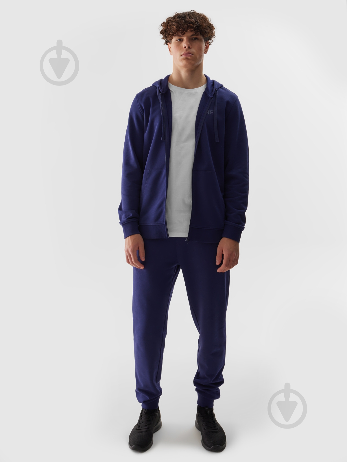Джемпер 4F SWEATSHIRT M0951 4FWSS24TSWSM0951-31S р.M синій - фото 4 Джемпер 4F SWEATSHIRT M0951 4FWSS24TSWSM0951-31S р.M синій - фото 4