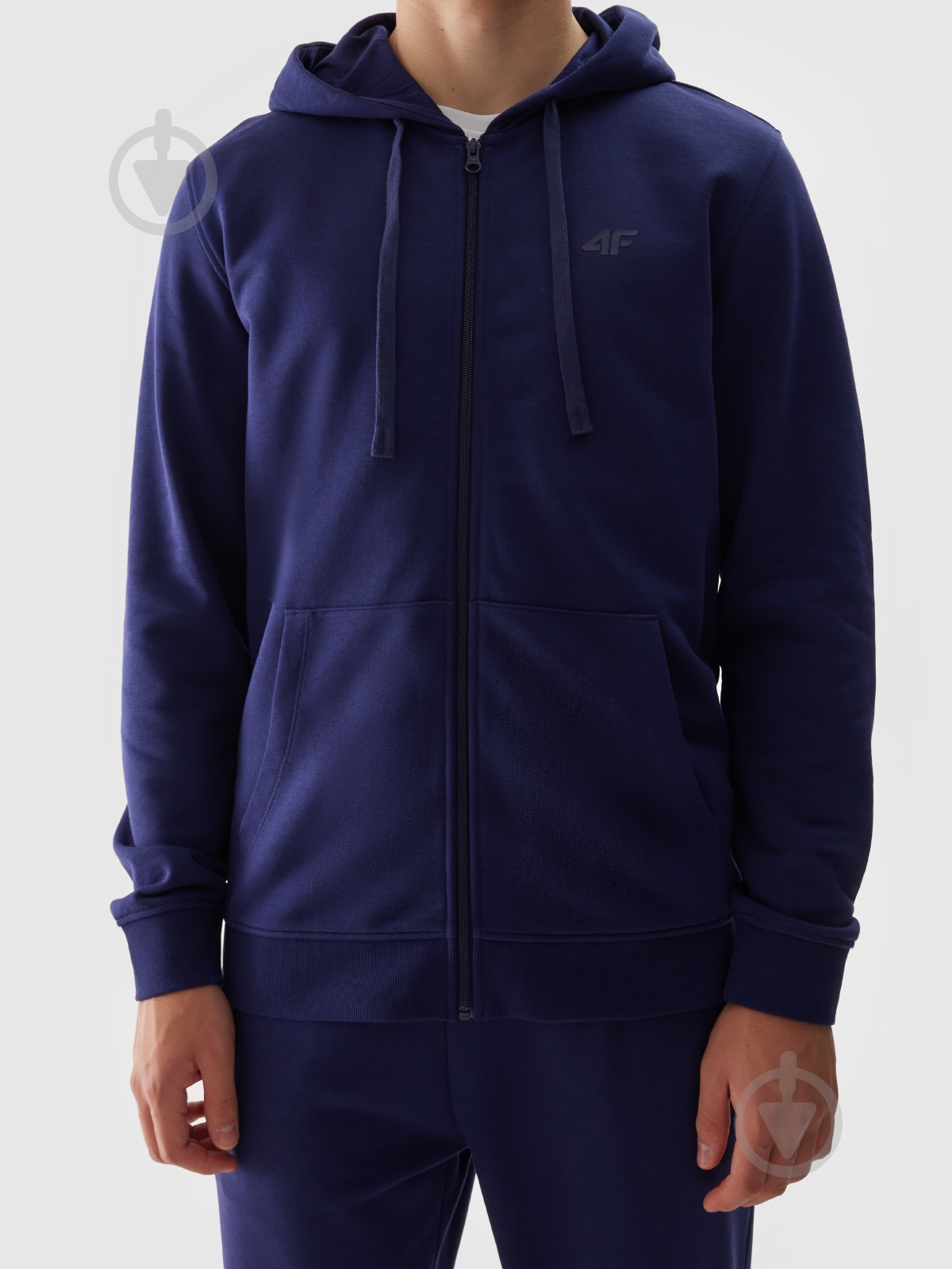 Джемпер 4F SWEATSHIRT M0951 4FWSS24TSWSM0951-31S р.M синій - фото 5 Джемпер 4F SWEATSHIRT M0951 4FWSS24TSWSM0951-31S р.M синій - фото 5