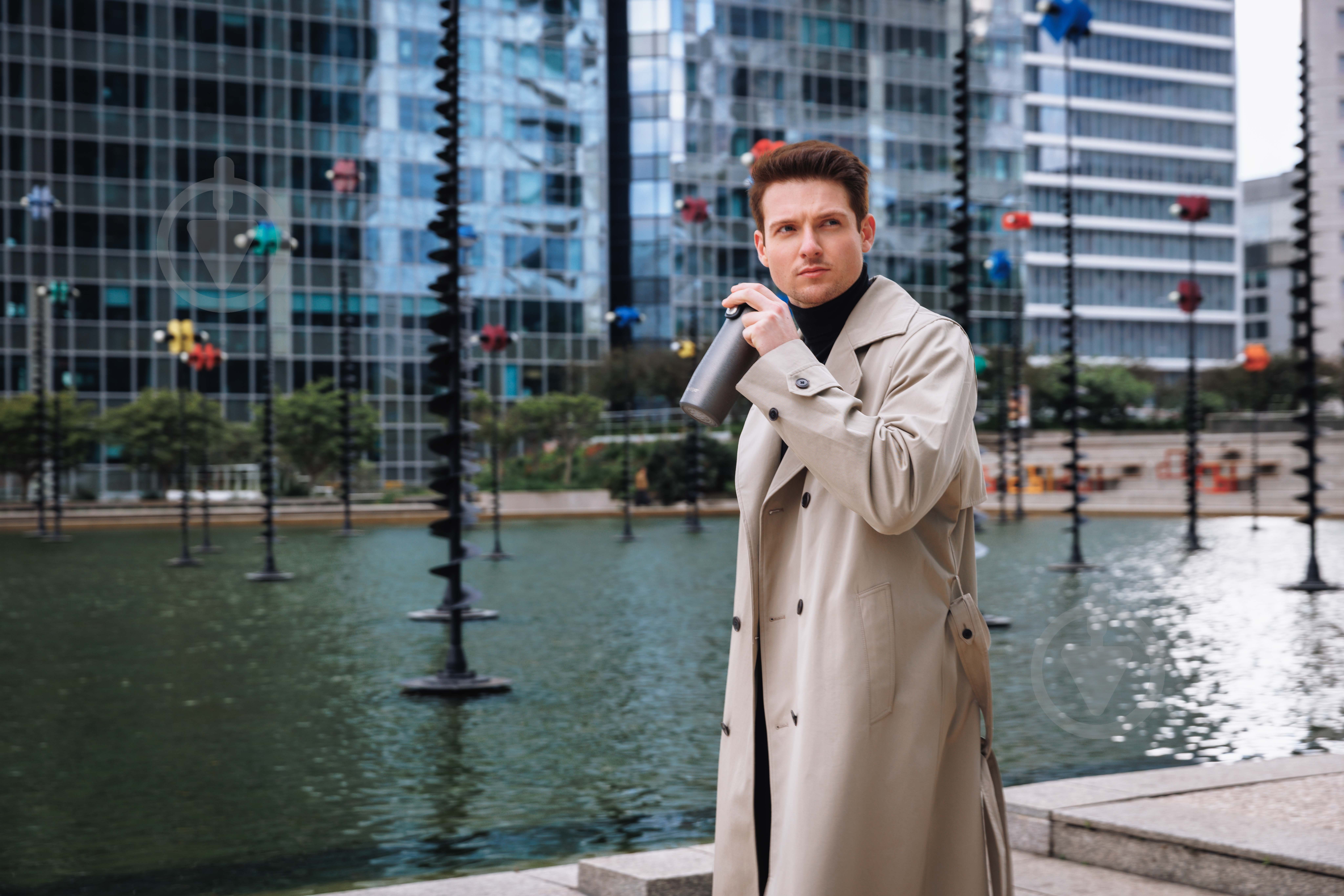 Термокухоль Contigo West Loop 3.0 470 мл сірий (2201632) - фото 4 Термокухоль Contigo West Loop 3.0 470 мл сірий (2201632) - фото 4