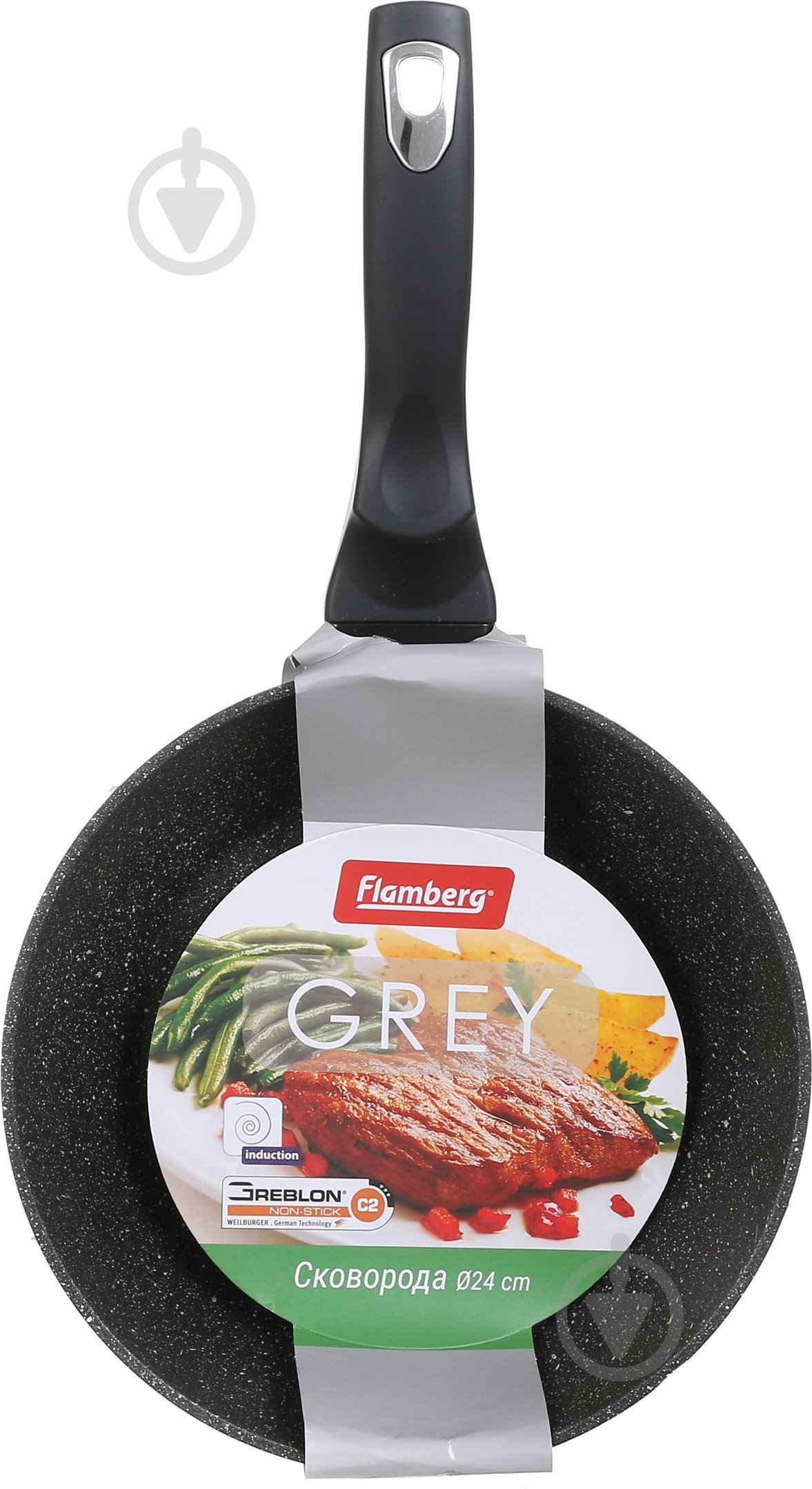 Сковорода Flamberg Grey 24 см - фото 4