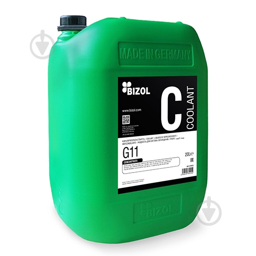 Антифриз Bizol Coolant -80°С G11 концентрат 20 л (B81415) - фото 1