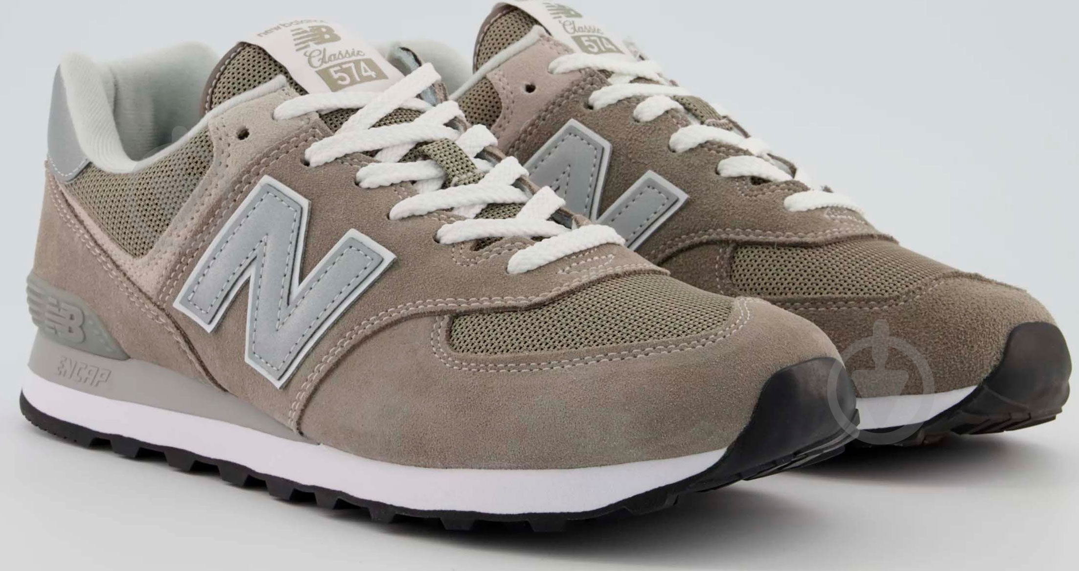 Кросівки чоловічі демісезонні New Balance ML574EGG р.47,5 сірі - фото 2