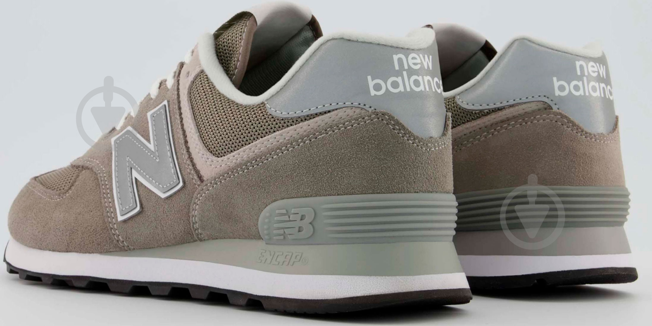 Кросівки чоловічі демісезонні New Balance ML574EGG р.47,5 сірі - фото 5