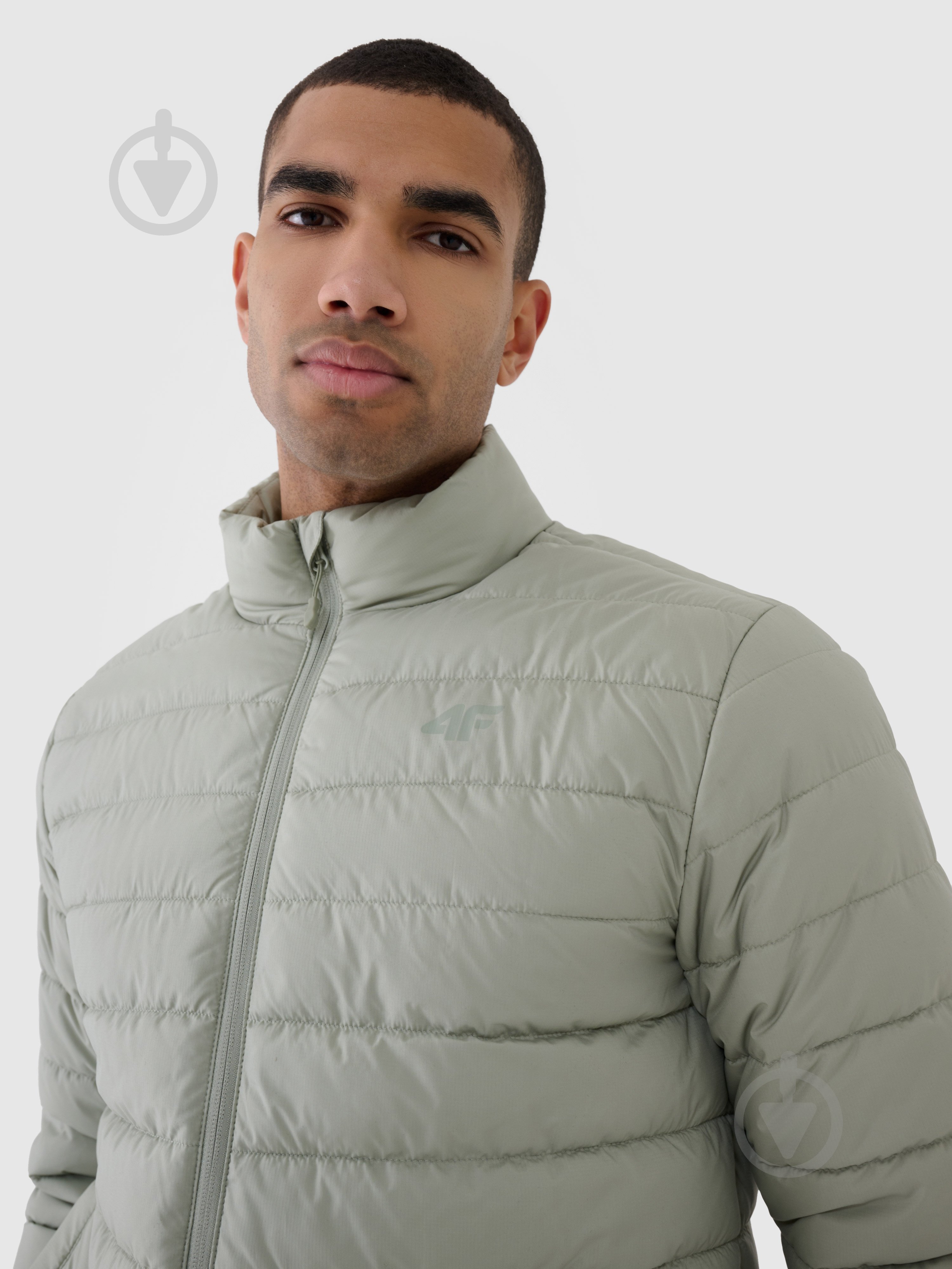 Куртка мужская демисезонная 4F DOWN JACKET M538 4FWSS25TDJAM538-44S р.2XL зеленая - фото 2 Куртка мужская демисезонная 4F DOWN JACKET M538 4FWSS25TDJAM538-44S р.2XL зеленая - фото 2