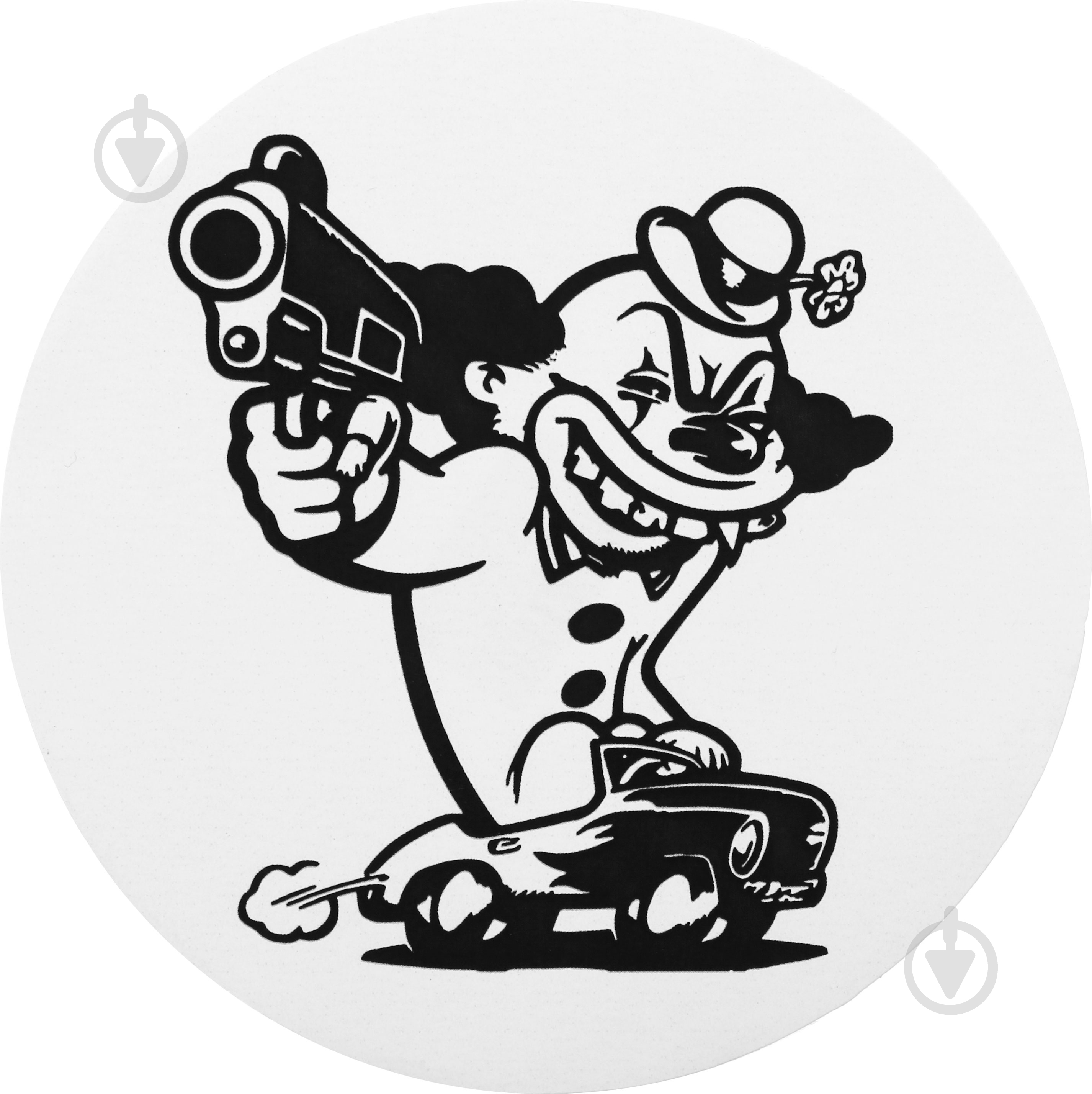 Наклейка TERRAPLUS Аngry clown - фото 1