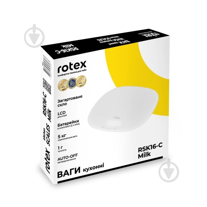 Весы кухонные Rotex RSK16-C Milk - фото 5