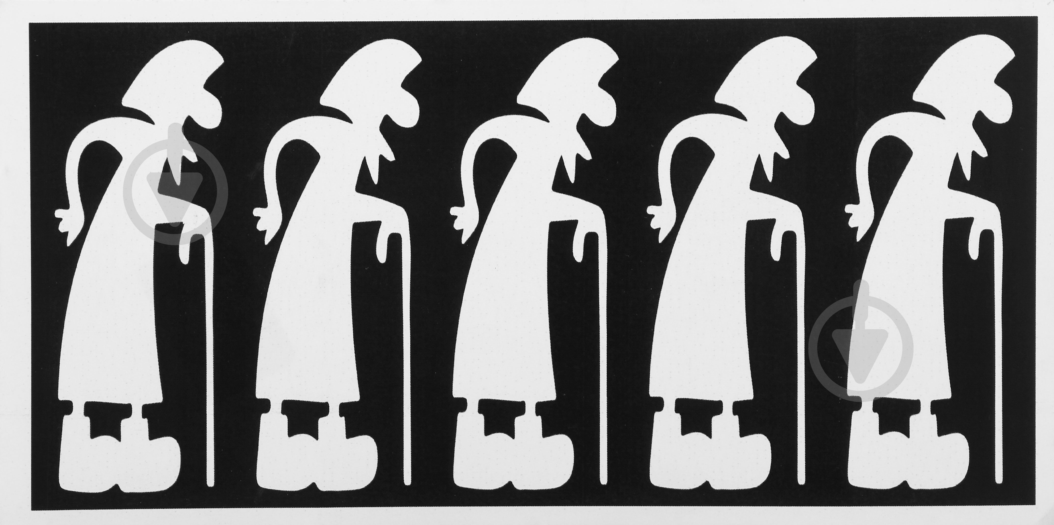 Наклейка TERRAPLUS Белые бабушки - фото 1