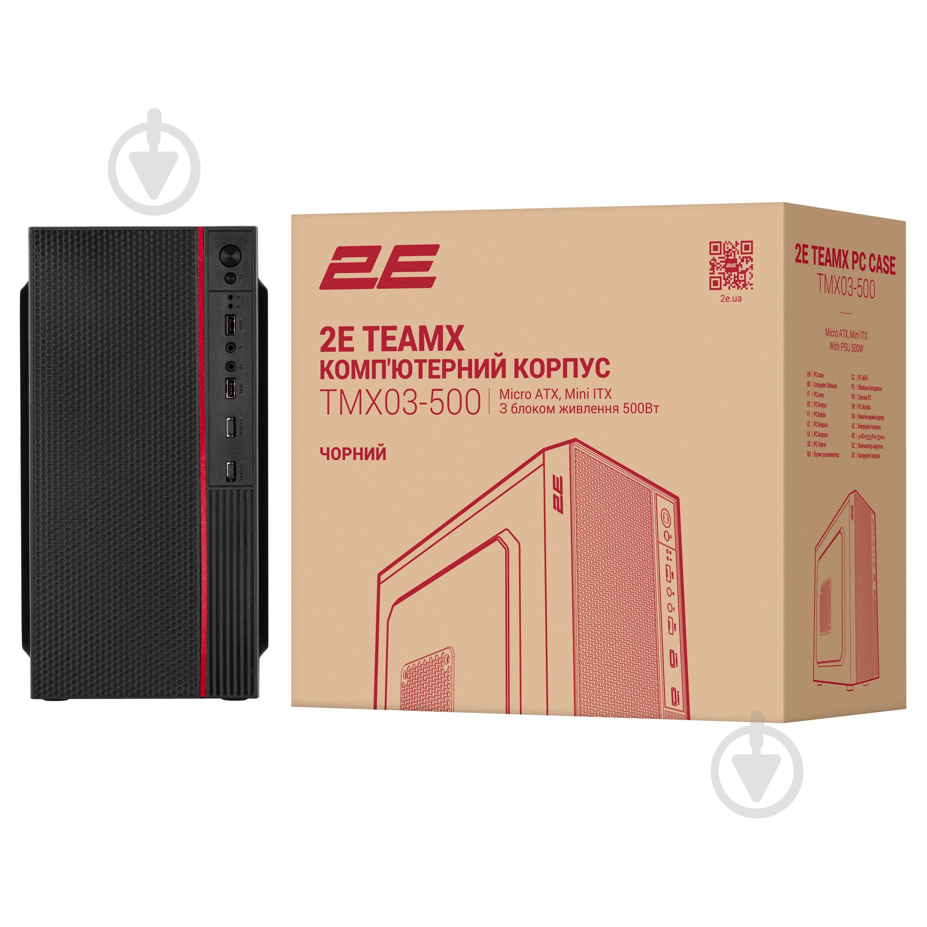 Корпус 2E TeamX TMX03 black - фото 13