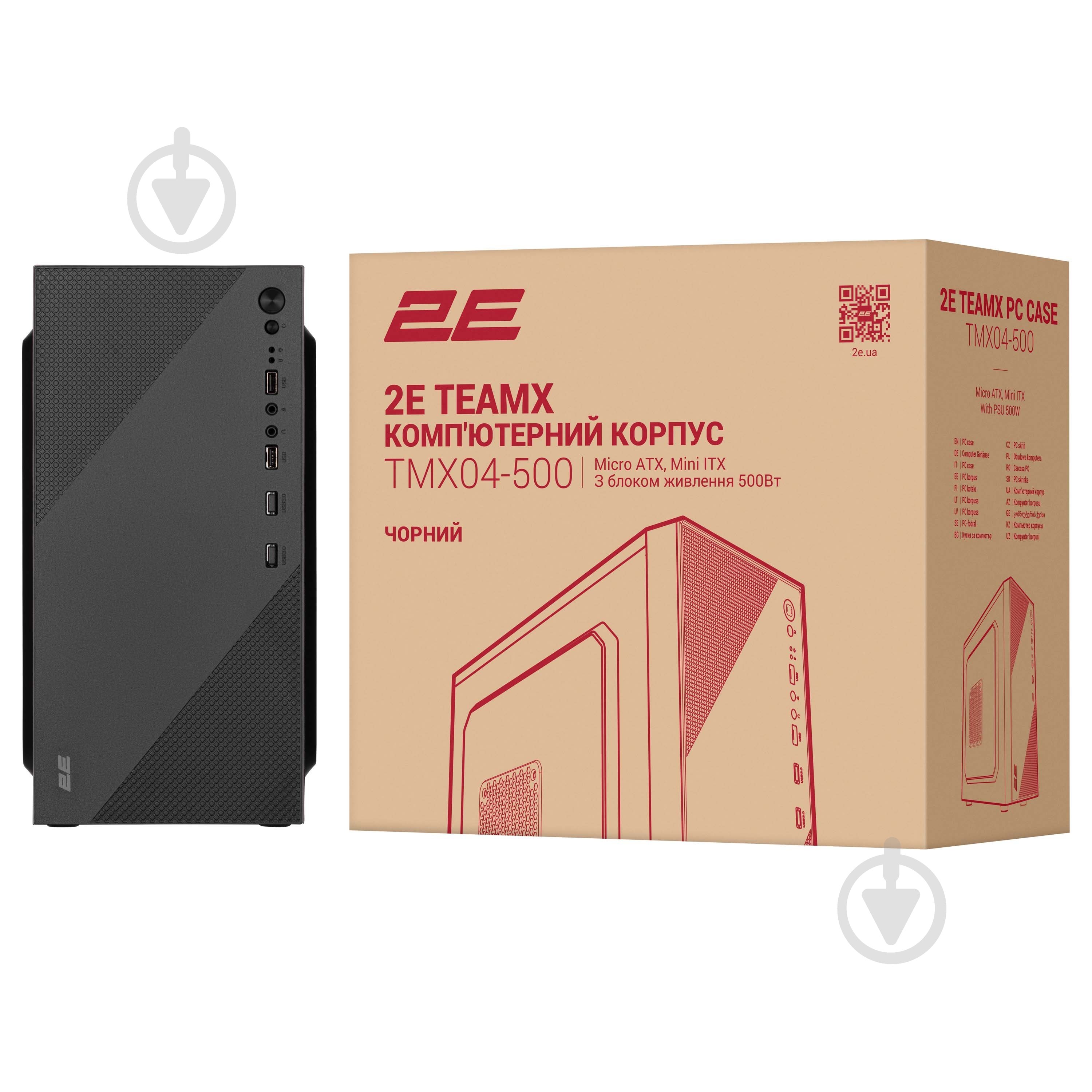 Корпус 2E TeamX TMX04 black - фото 13
