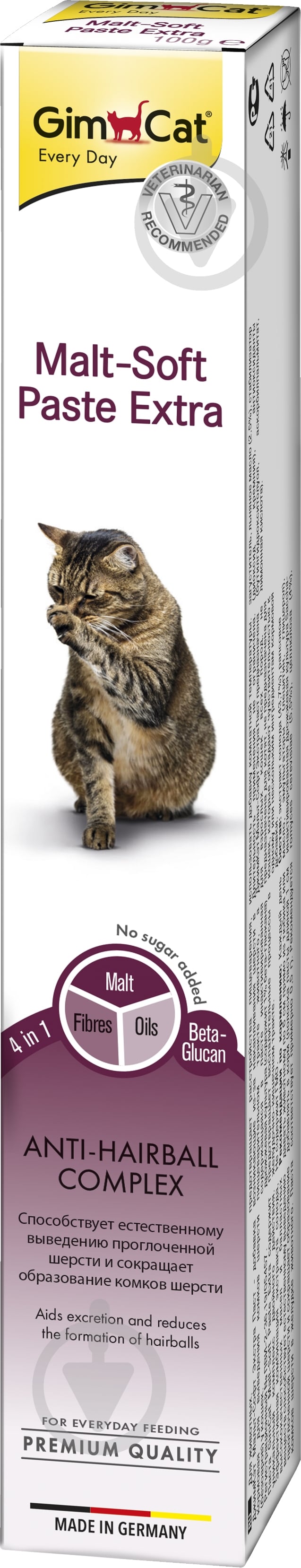 Паста Gimpet GimCat Malt-Soft 100 г - фото 1
