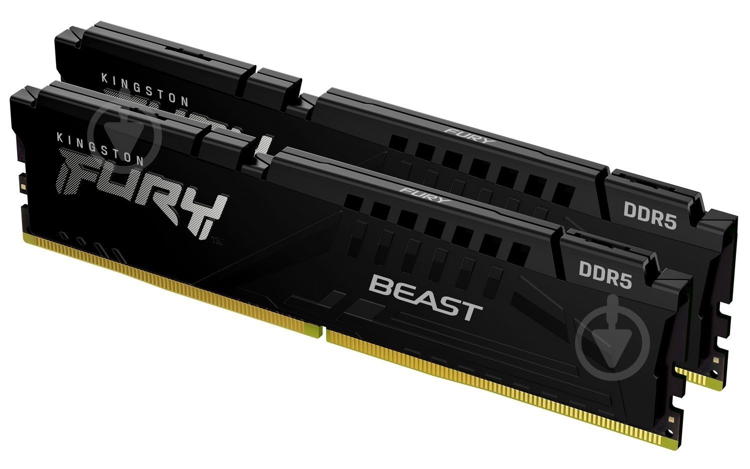 Оперативна пам'ять Kingston DDR5 SDRAM 32 GB (2x16GB) 6000 MHz (KF560C30BBEK2-32) Fury Beast - фото 2