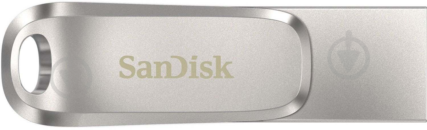 Флешпам'ять USB SanDisk Ultra Dual Drive Luxe 32 ГБ USB Type-C silver (SDDDC4-032G-G46) - фото 6 Флешпам'ять USB SanDisk Ultra Dual Drive Luxe 32 ГБ USB Type-C silver (SDDDC4-032G-G46) - фото 6