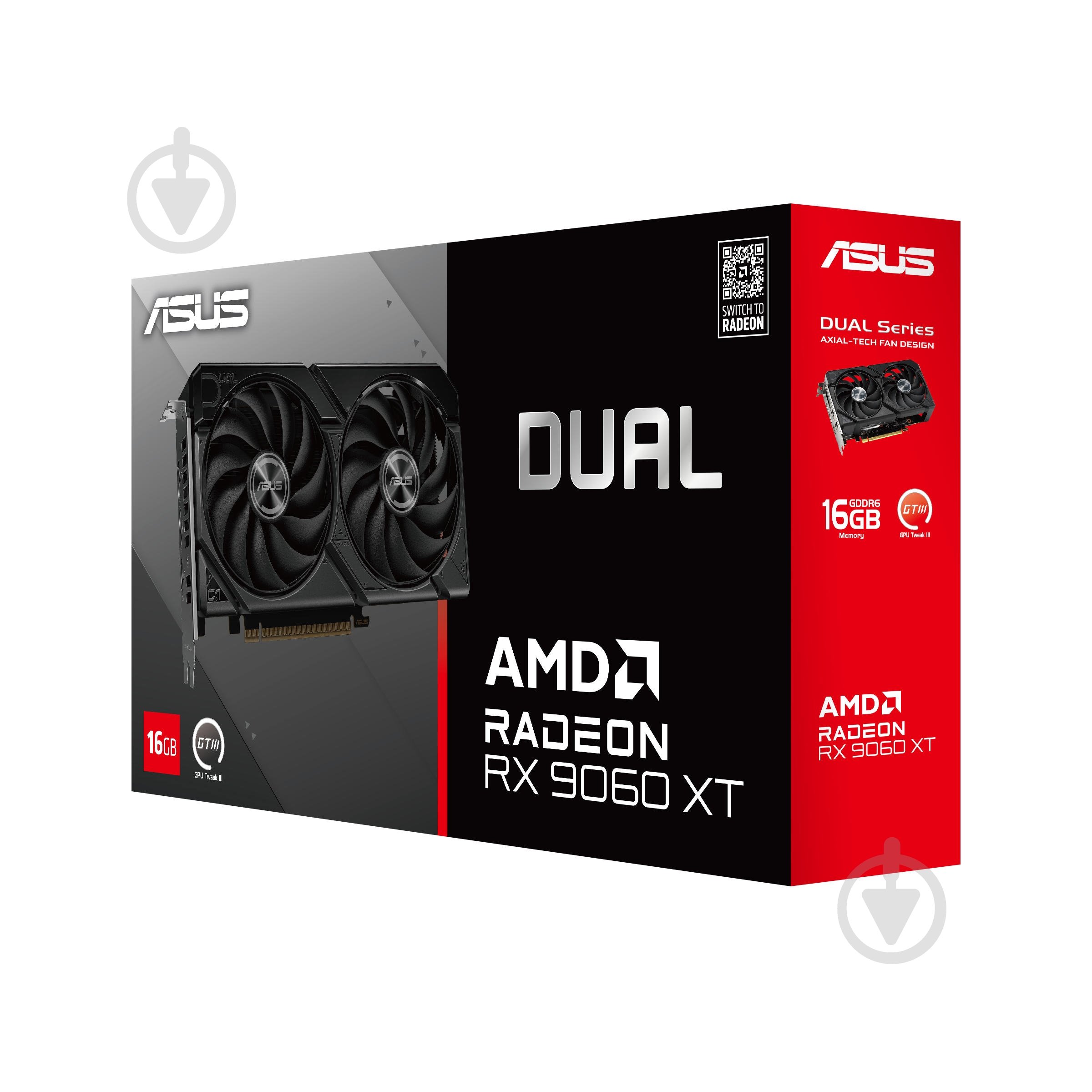 Відеокарта Asus AMD Radeon RX 9060 XT 16GB GDDR6 128bit (90YV0LG2-M0NA00) - фото 13