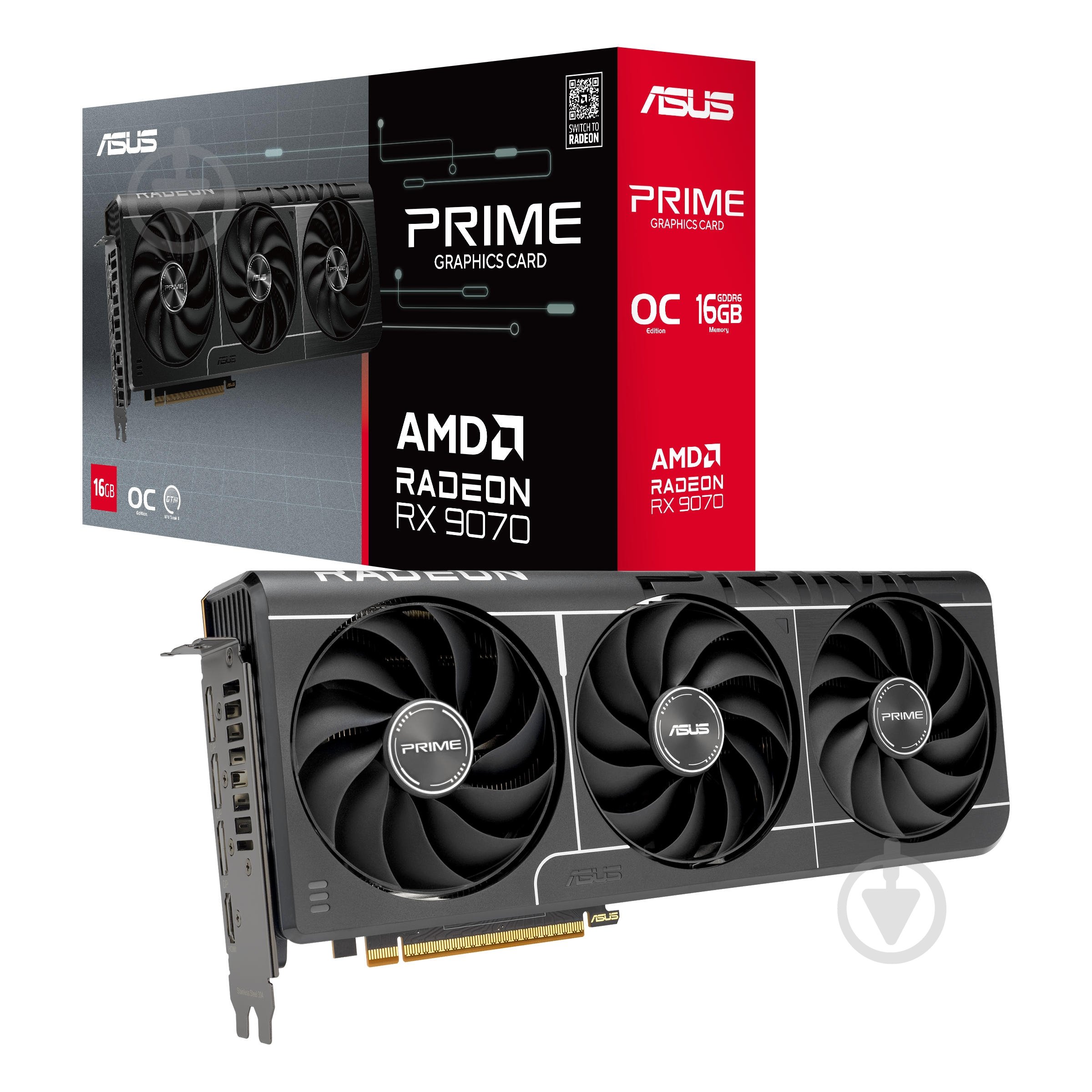 Відеокарта Asus Radeon RX 9070 16GB GDDR6 256bit (90YV0MQ0-M0NA00) - фото 11 Відеокарта Asus Radeon RX 9070 16GB GDDR6 256bit (90YV0MQ0-M0NA00) - фото 11