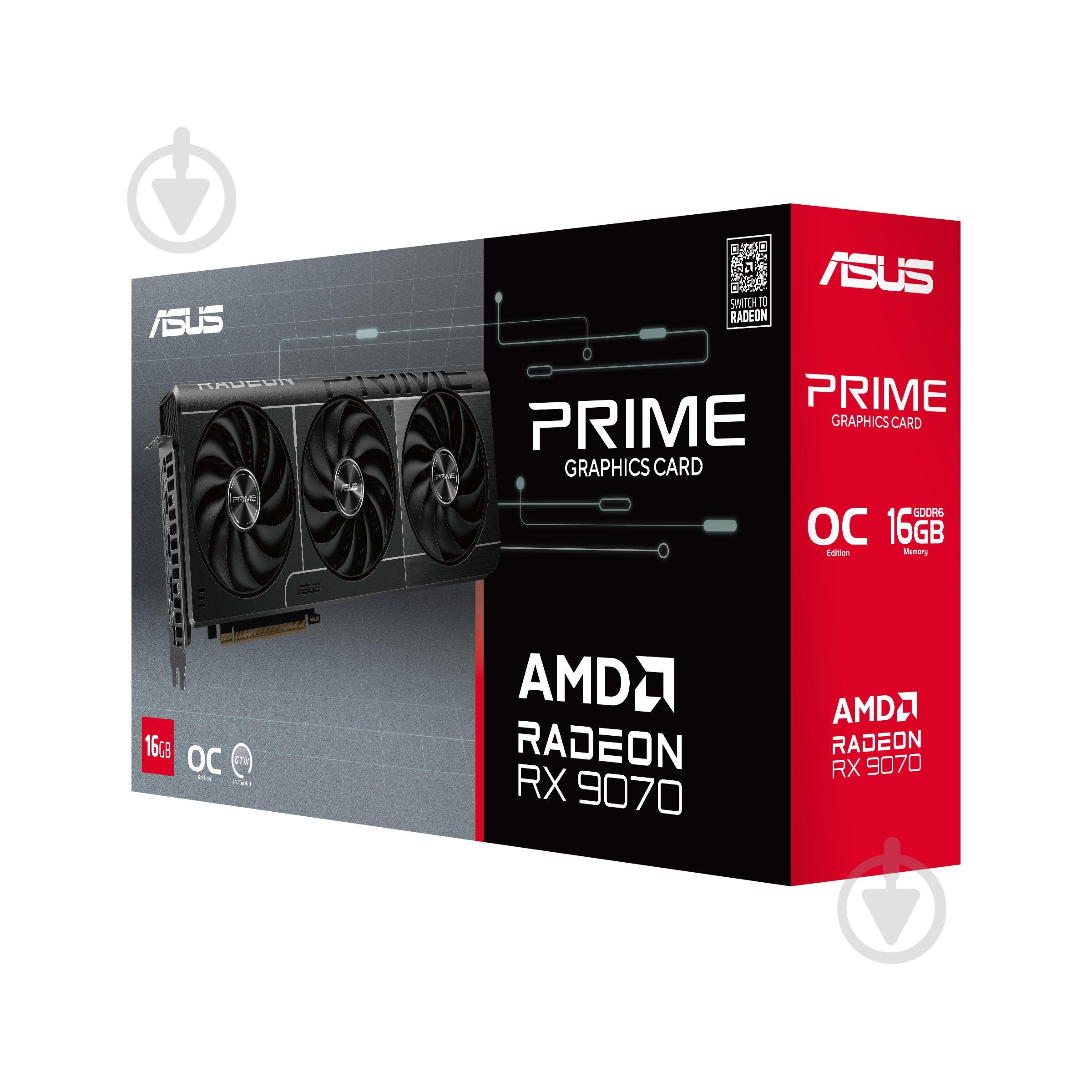 Відеокарта Asus Radeon RX 9070 16GB GDDR6 256bit (90YV0MQ0-M0NA00) - фото 12 Відеокарта Asus Radeon RX 9070 16GB GDDR6 256bit (90YV0MQ0-M0NA00) - фото 12