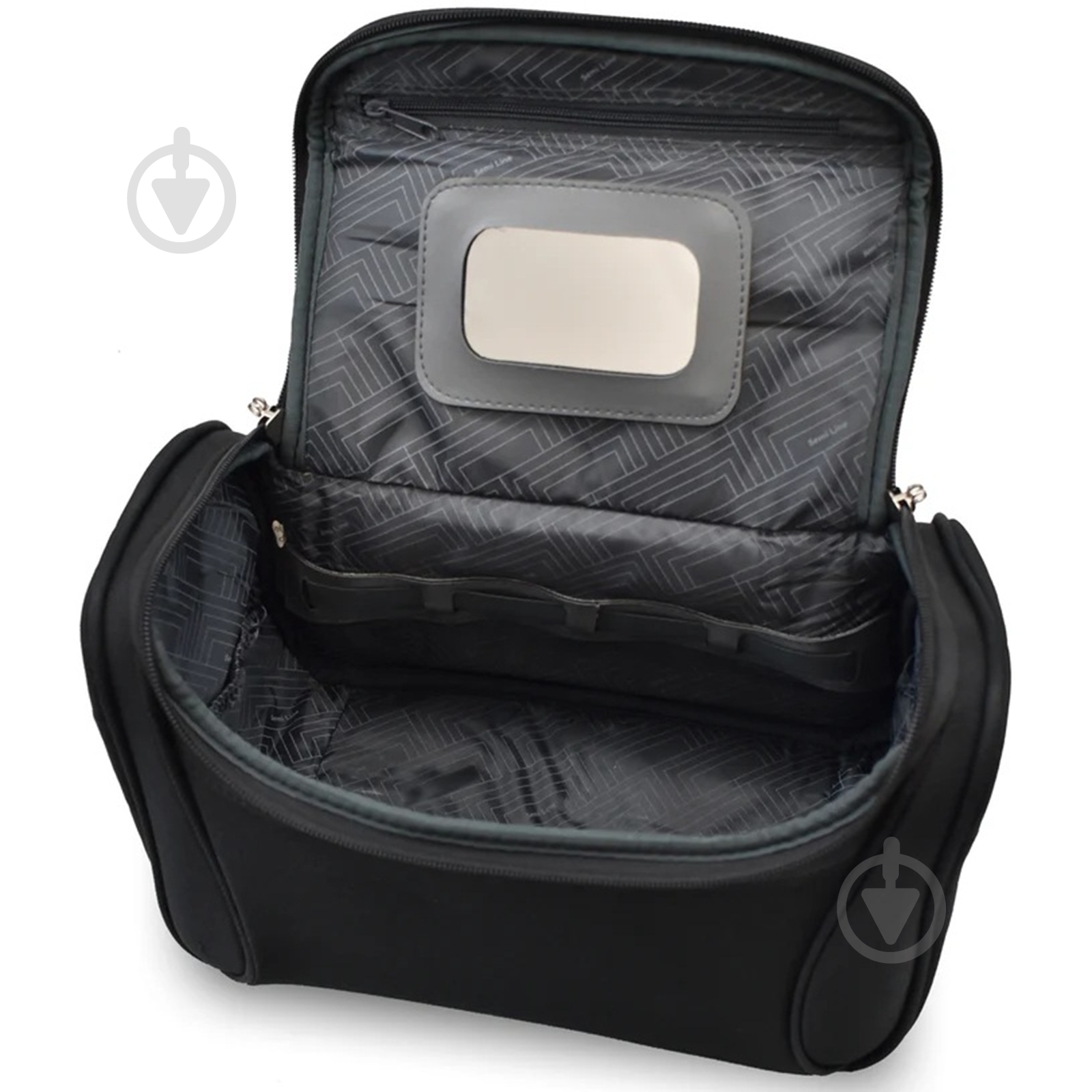 Косметичка-органайзер SEMI LINE 12L Black 5399 - фото 3
