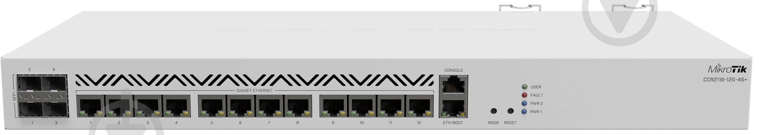 Маршрутизатор Mikrotik CCR2116-12G-4S+ - фото 1 Маршрутизатор Mikrotik CCR2116-12G-4S+ - фото 1