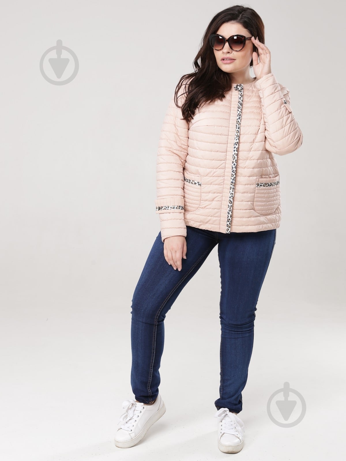 Куртка женская зимняя Adonis ШАРМ V19-381/Rose р.XL персиковая - фото 1