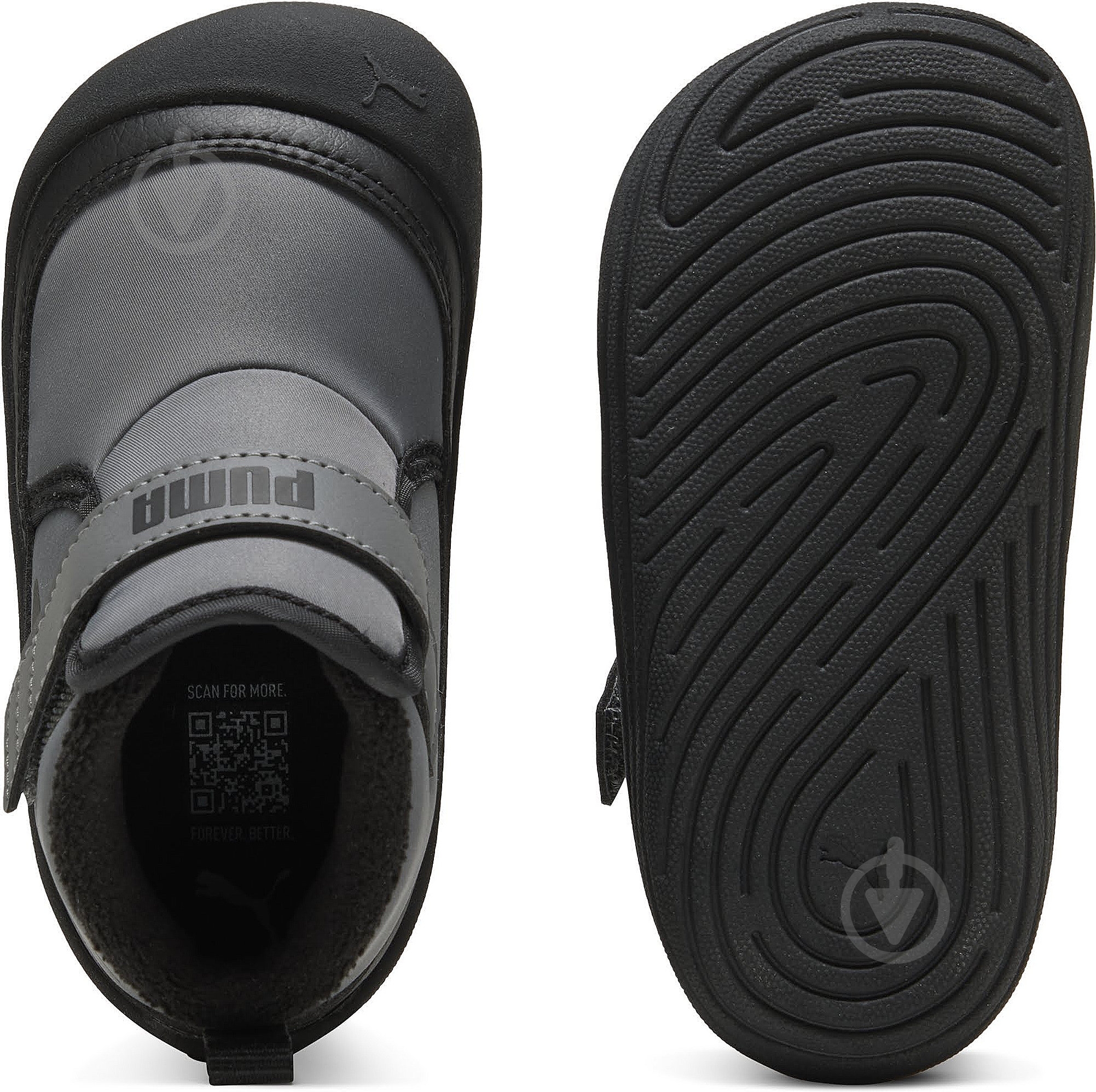 Черевики Puma Kitten Mid V Inf 40745801 р.22 сірий - фото 5