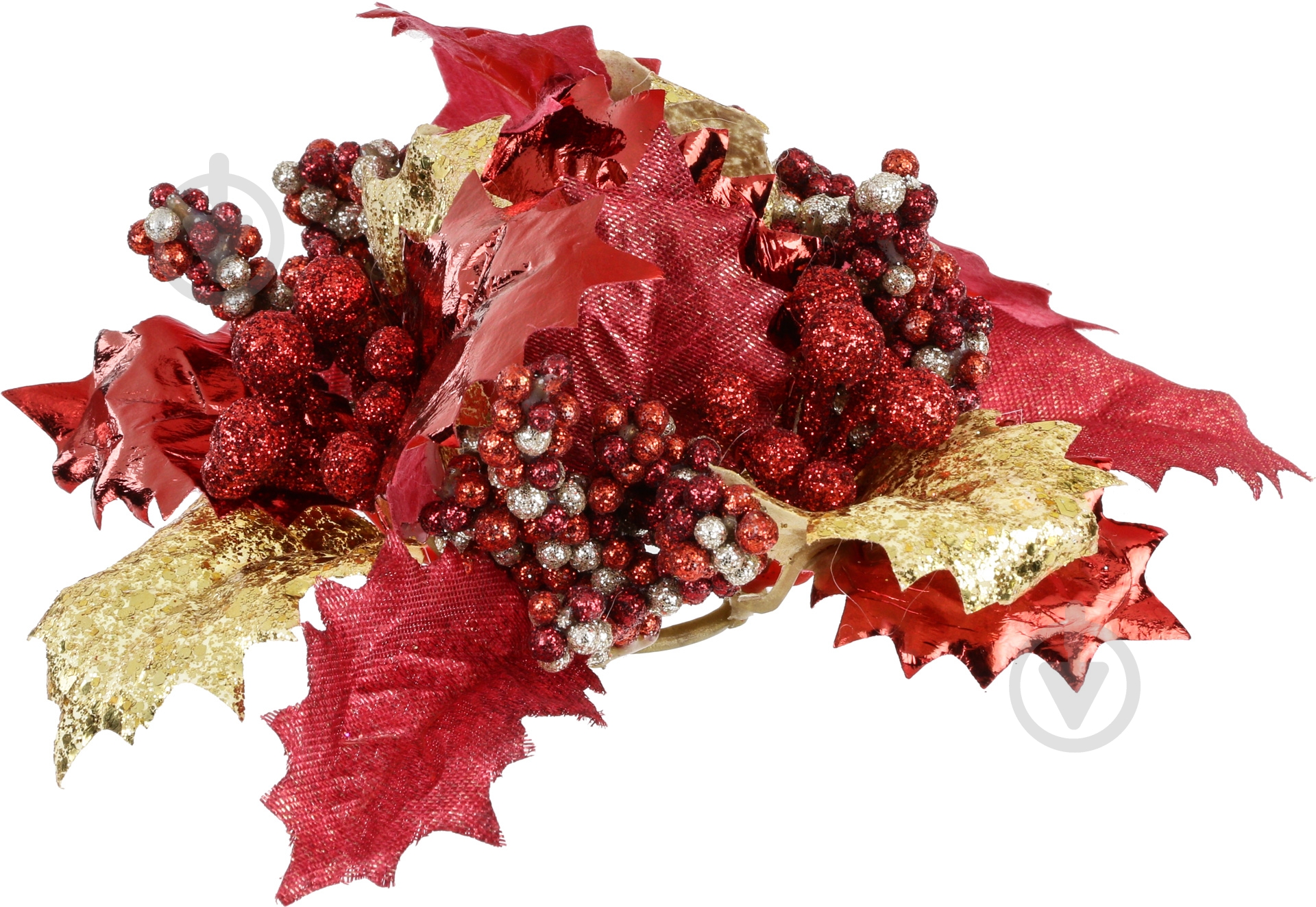 Подсвечник с листочками 81837-RD-15 - фото 1