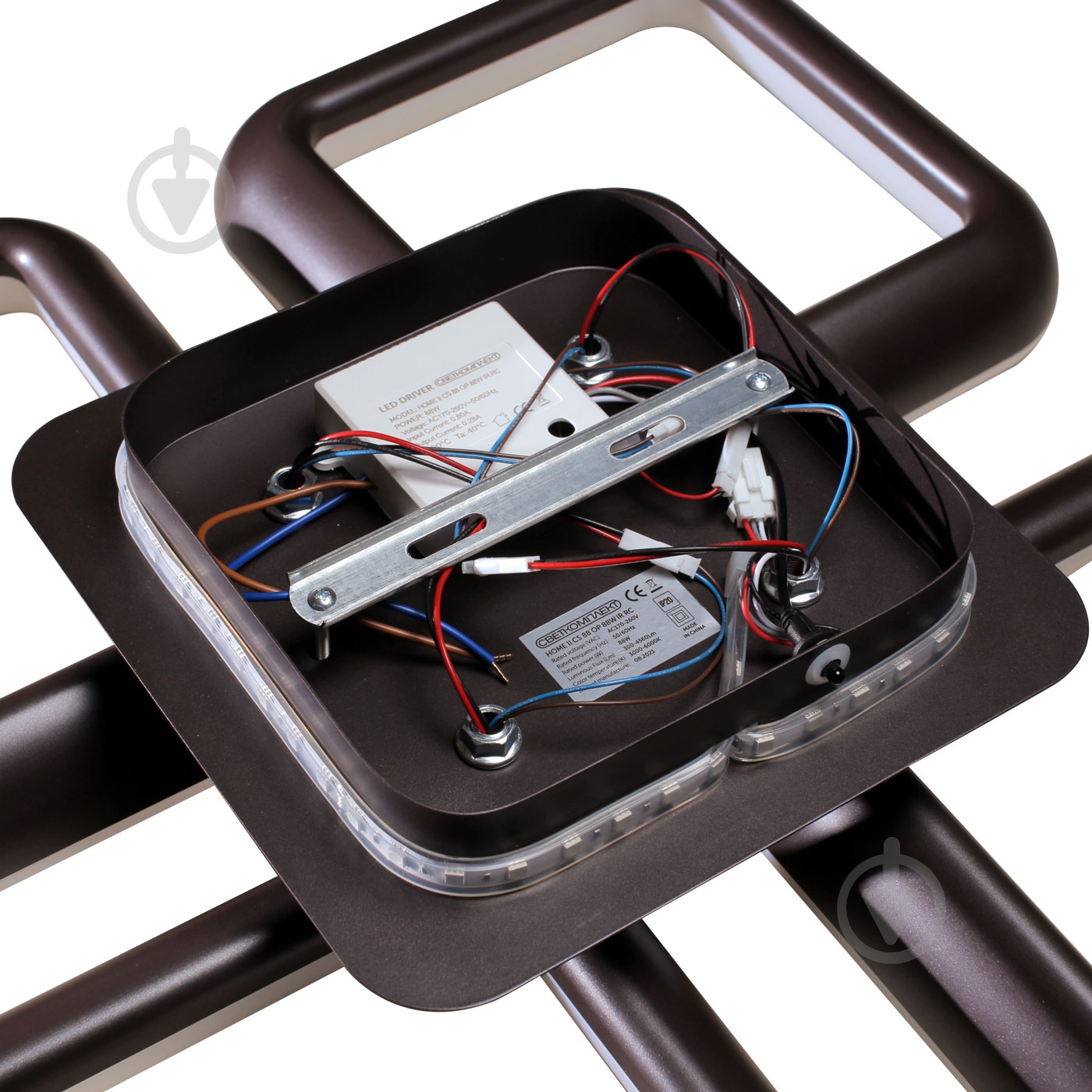 ВІТРИНА! Світильник світлодіодний Светкомплект Home II CS OP BR 88 Вт коричневий 2800-6000+RGB К - фото 4 ВІТРИНА! Світильник світлодіодний Светкомплект Home II CS OP BR 88 Вт коричневий 2800-6000+RGB К - фото 4