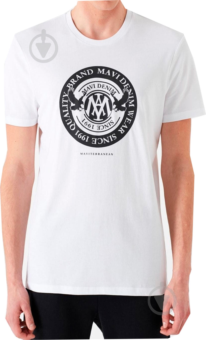 Футболка Mavi MAVI PRINTED TEE 065168-620 р.2XL білий - фото 1 Футболка Mavi MAVI PRINTED TEE 065168-620 р.2XL білий - фото 1